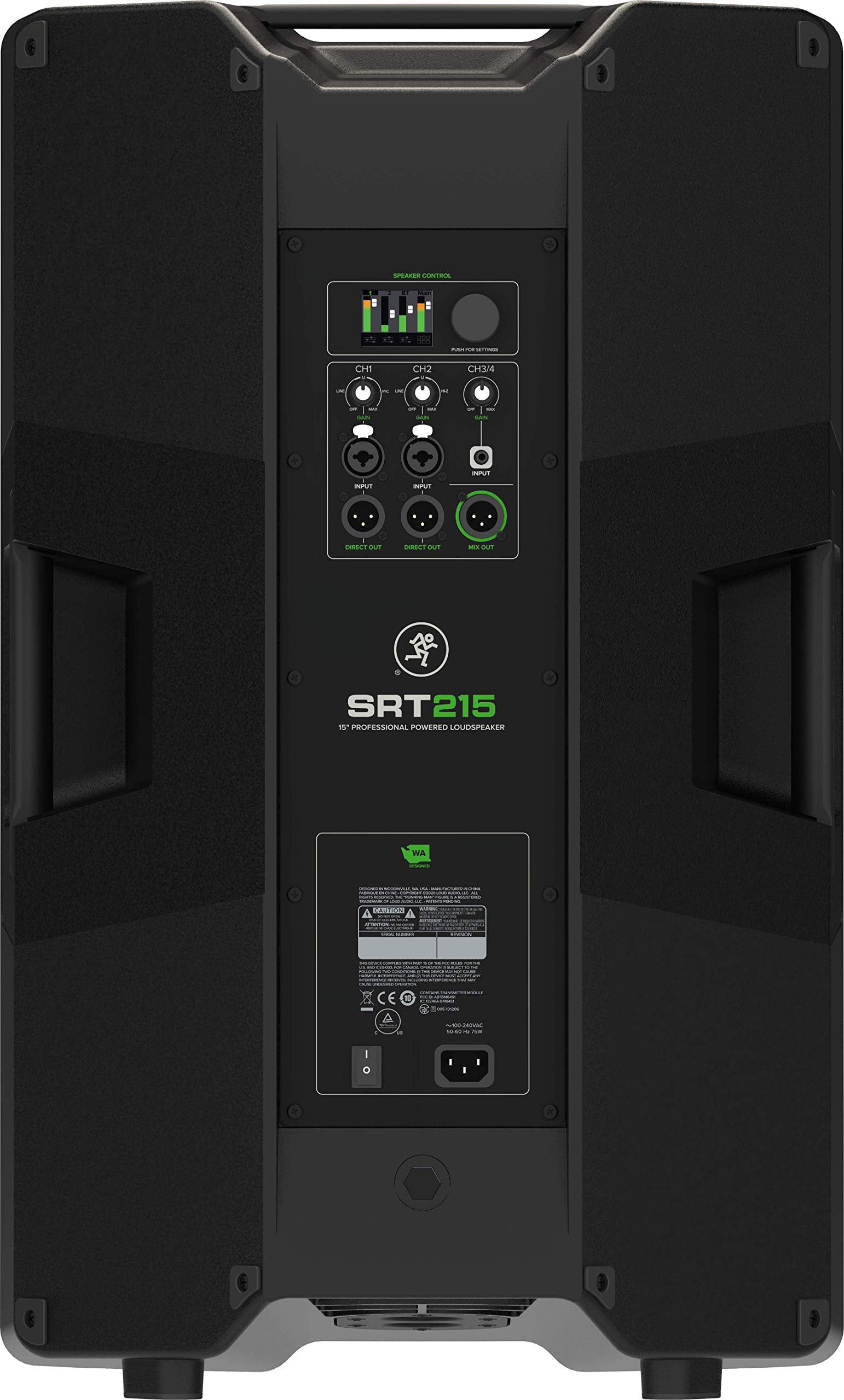 Mackie Srt215 15 Inch 1600 Watt Professional Powered Loudspeaker