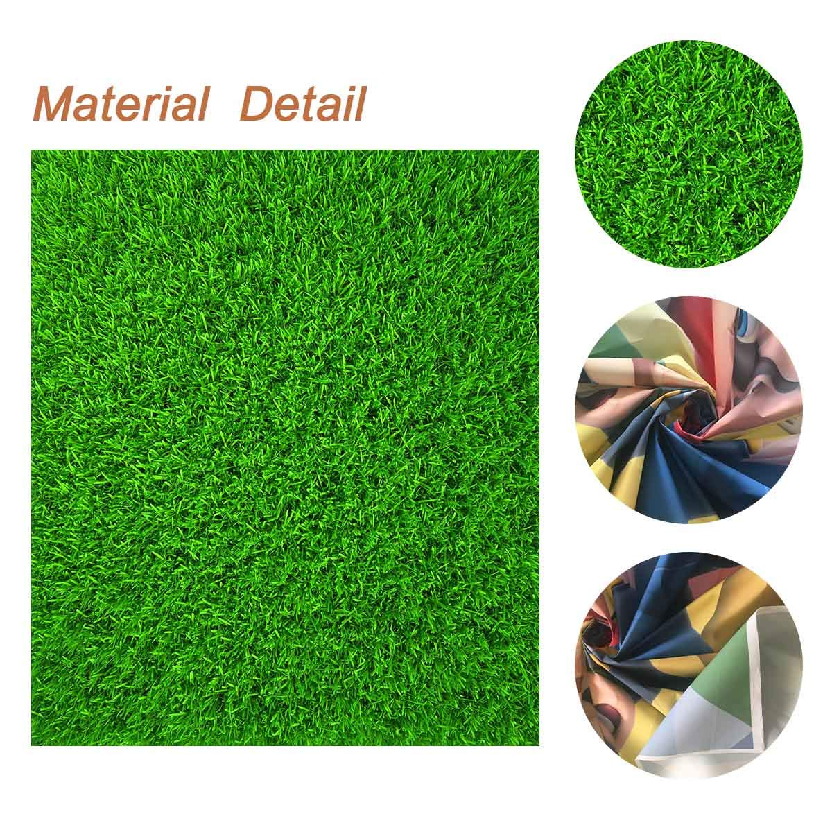 Nature Green Grass Backdrops For Photography 6X6Ft Spring Realistic Grass Lawn Backgrounds For Baby Shower Birthday Party Photos