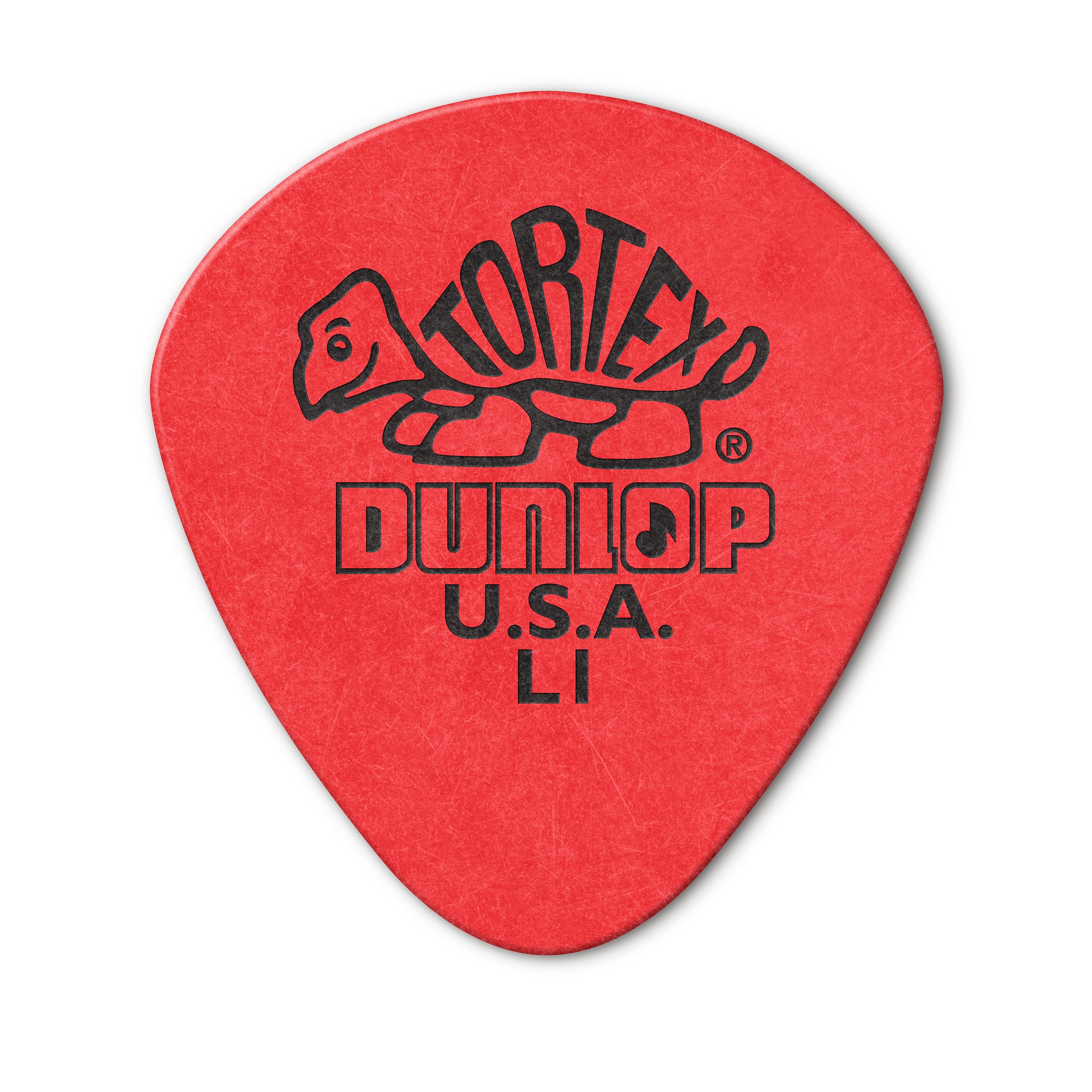 Dunlop Tortex Jazz Guitar Picks Round/Light Ad