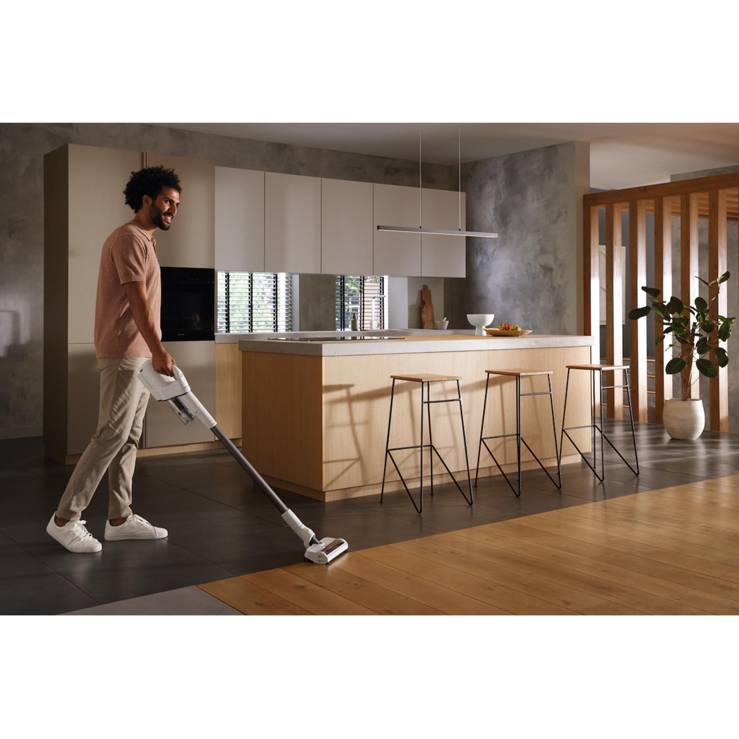 Miele Duoflex Extra Vacuum Cleaner, Cordless And Bagless Multi Use, Multi Floor Flexible Stick Vacuum With 2 Attachable Brushes,