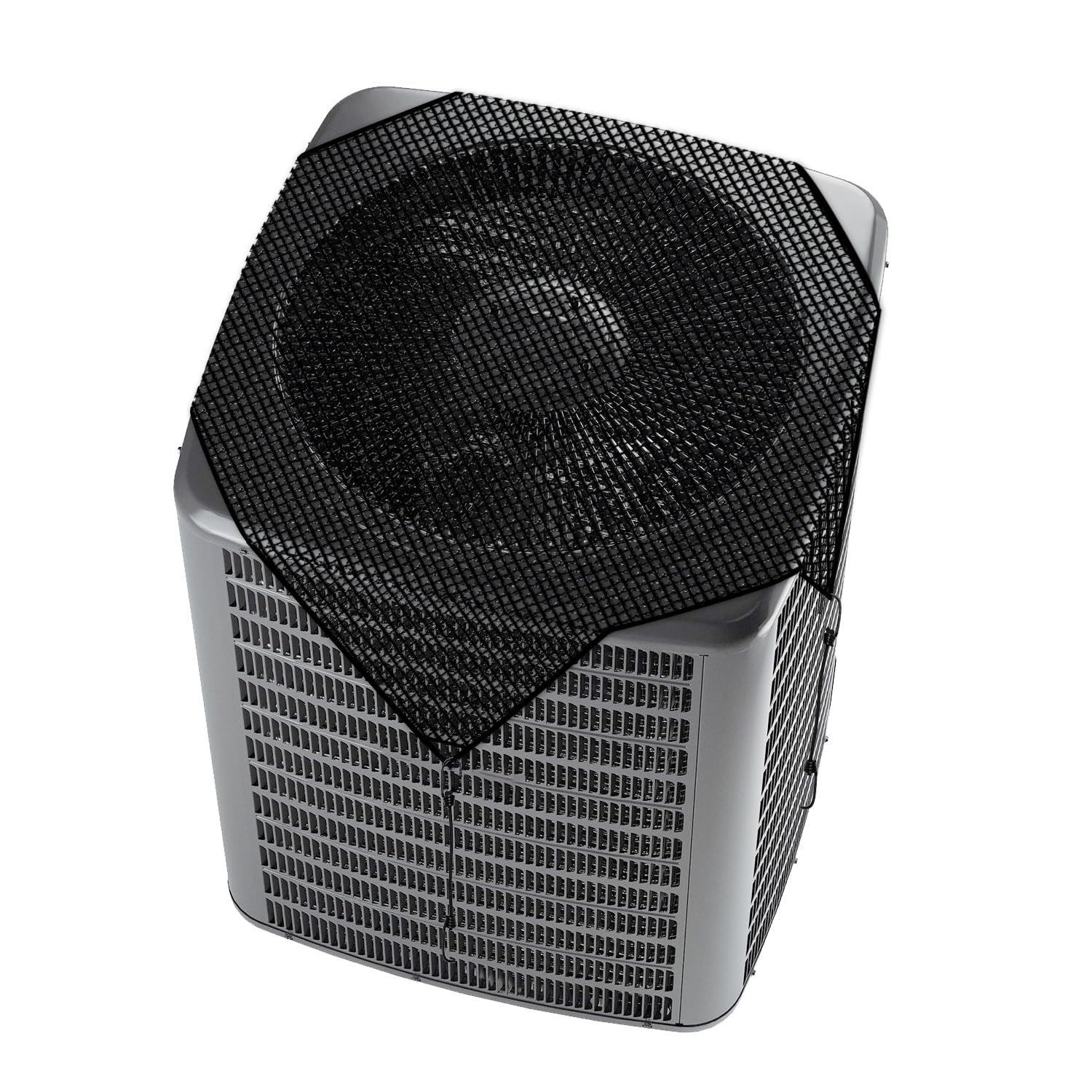 Windscreen4Less 36''X36'' A/C Unit Mesh Cover Air Conditioner Compressor Condenser Cover With Bungee Cords For Outside