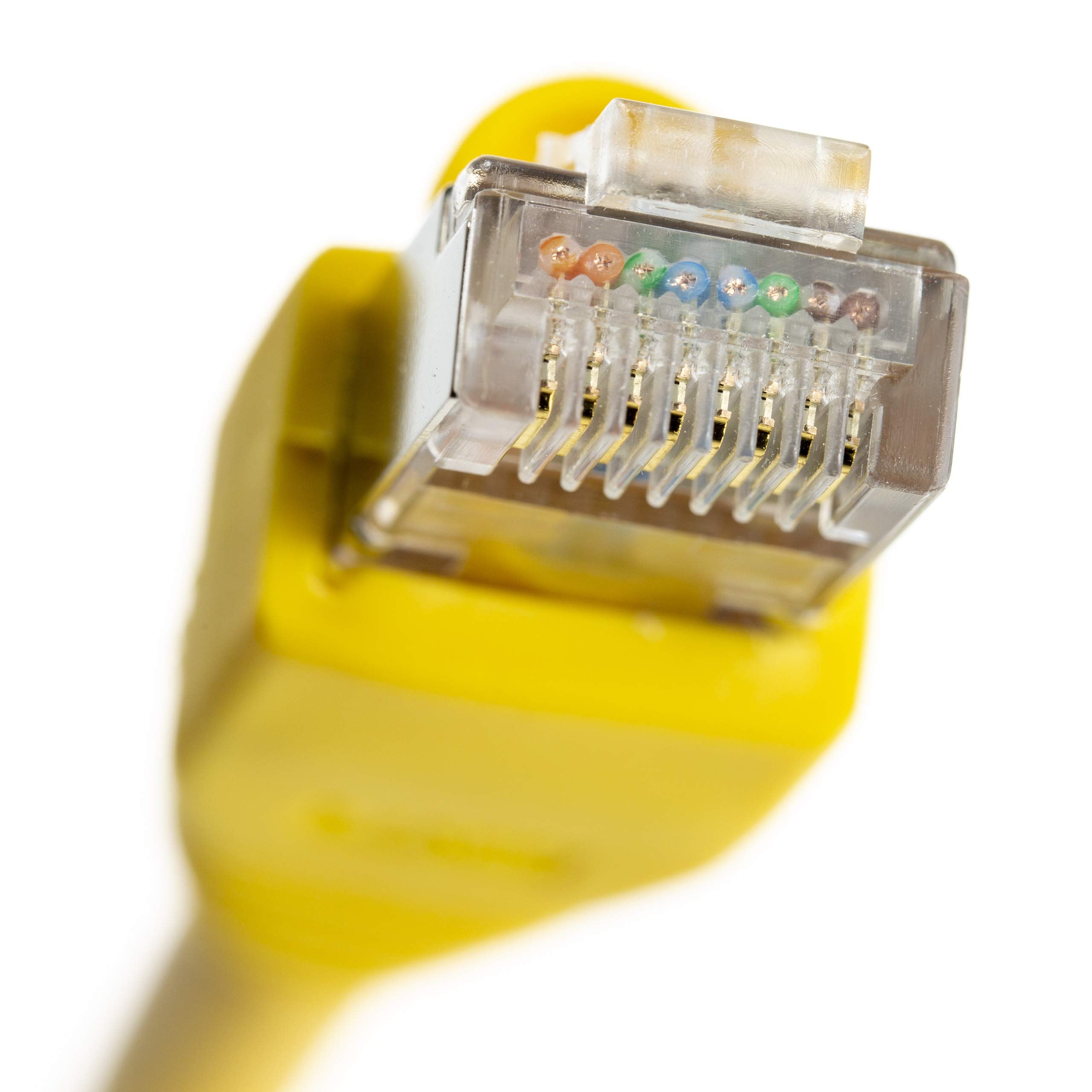 Ntw 25' Cat 6 Snagless Shielded (Stp) Rj45 Ethernet Network Patch Cable Green  345 S6 025Gn