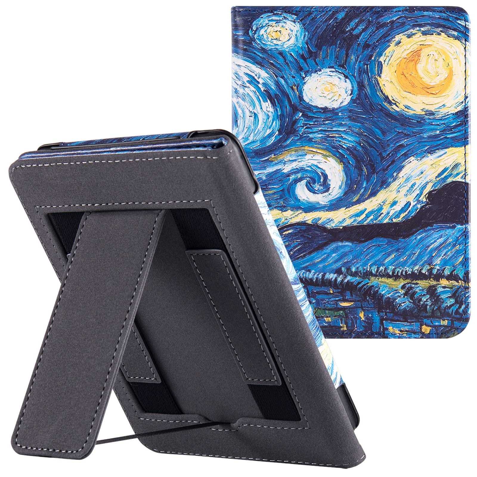 Bozhuorui Stand Case For 6.8'' Kindle Paperwhite (11Th Generation   2021) And Kindle Paperwhite Signature Edition   Pu Leather S