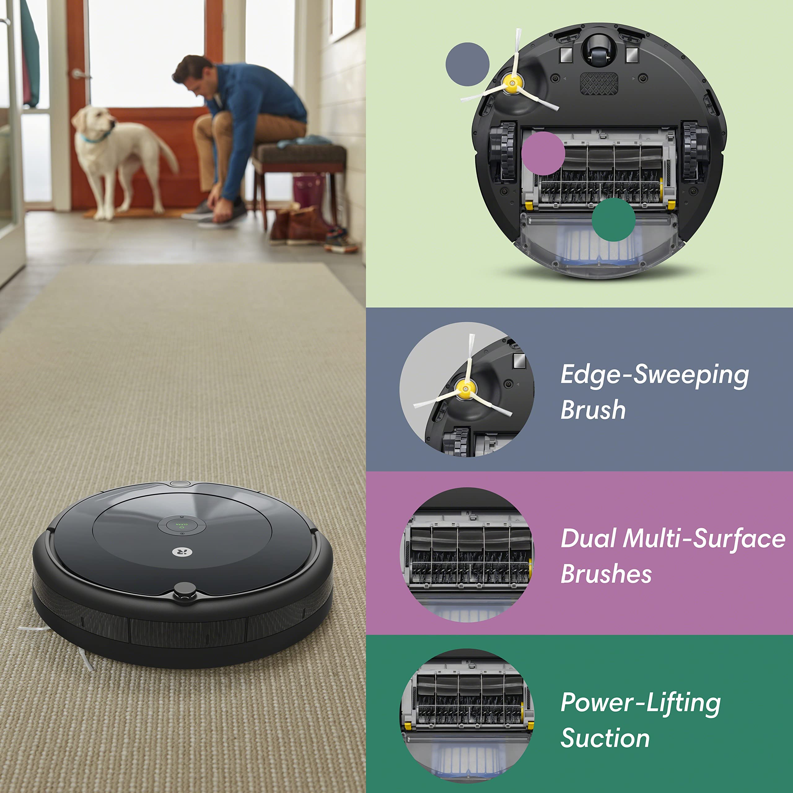 Irobot Roomba 694 Robot Vacuum Wi Fi Connectivity, Personalized Cleaning Recommendations, Works With Alexa, Good For Pet Hair, C