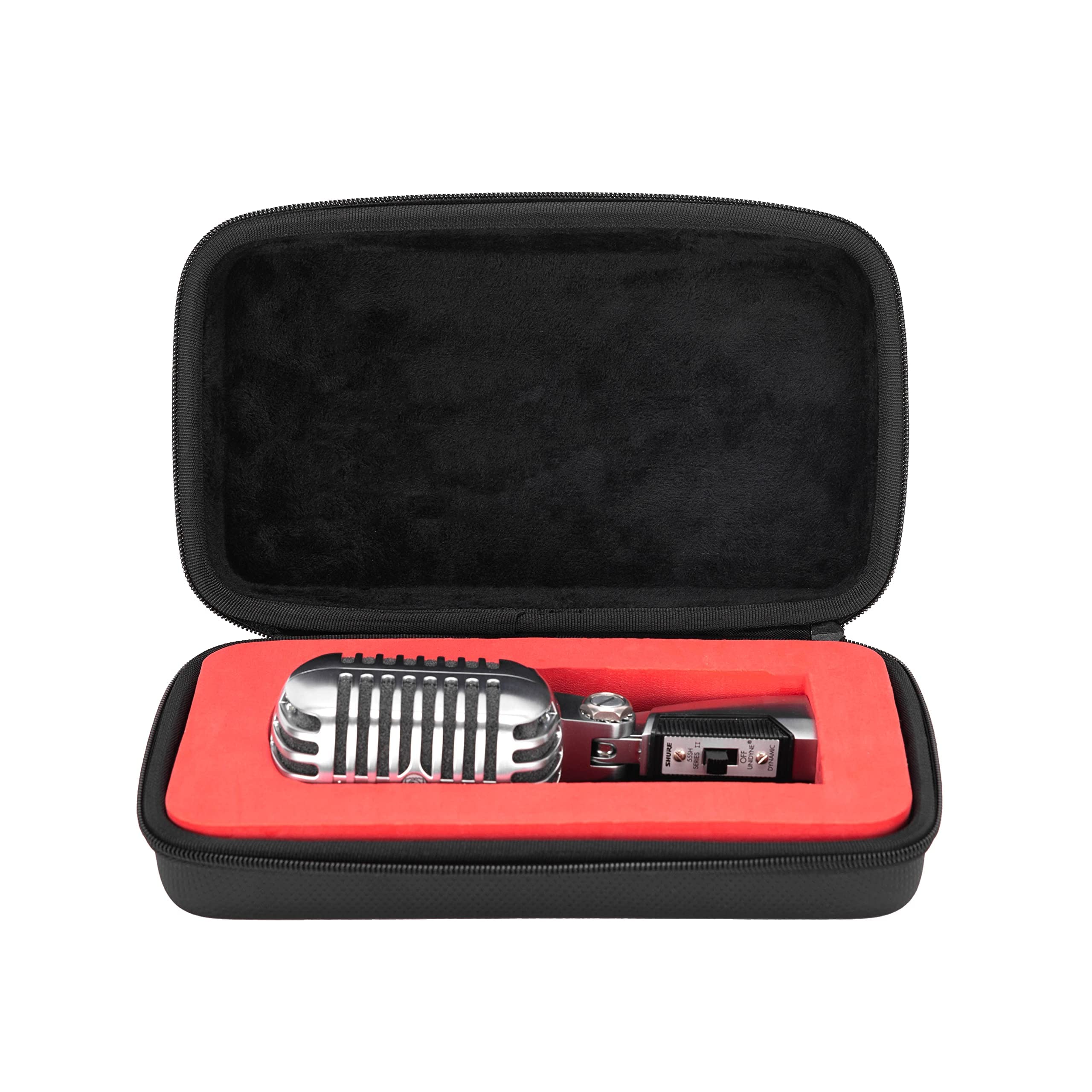 Analog Cases Shure Super 55 Case   Custom Fitted Compact Glide Case For Travel