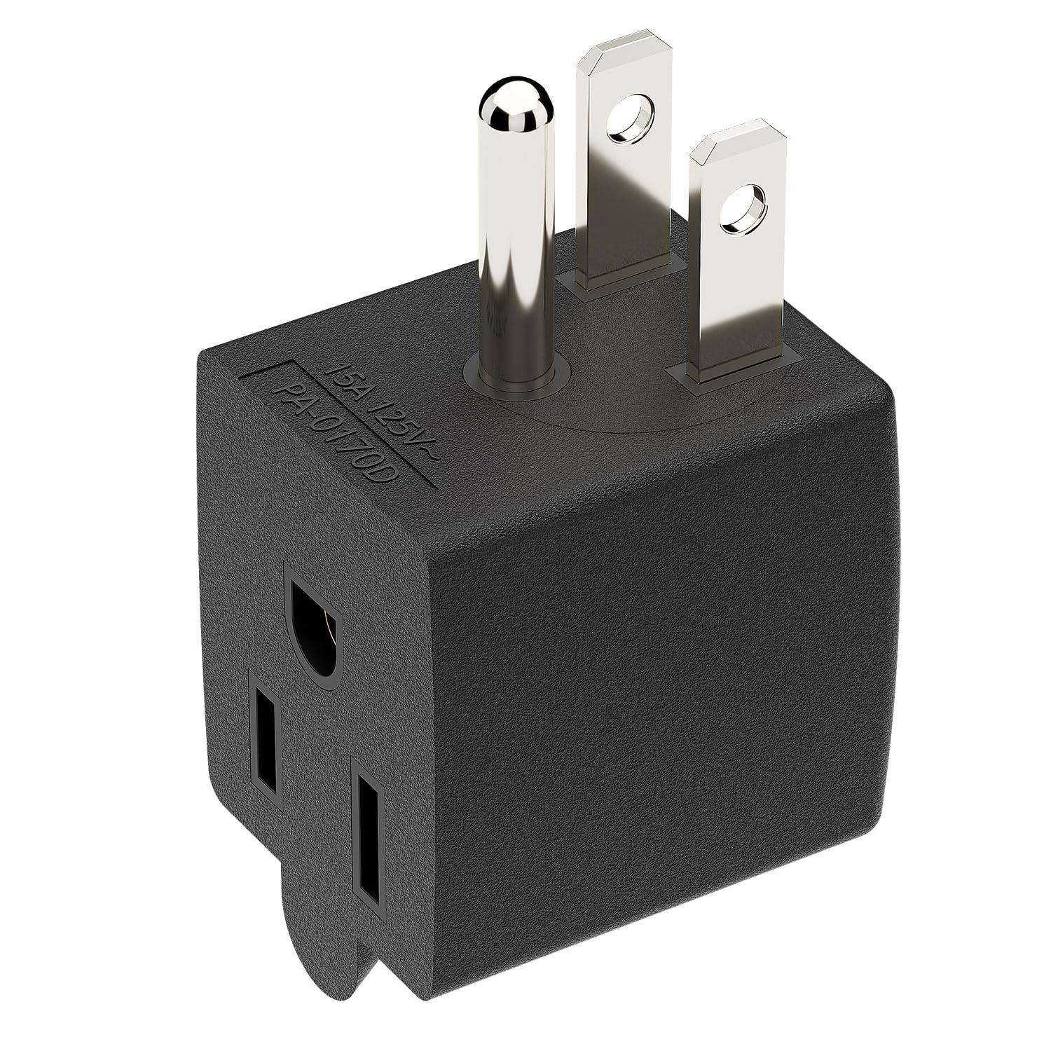 90 Degree Adapter Right Angled Downward Angled Usa 3 Prong Male Female Adapter,90 Degree Angled Usa Male Female Power Adapter, 5