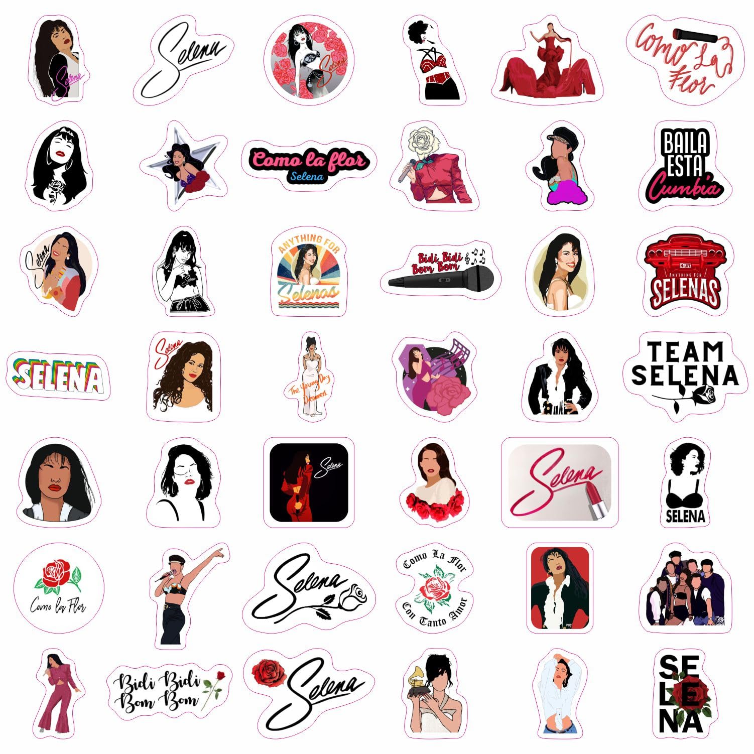 Selen_A Quintanill_A Stickers For Water Bottles   Waterproof Selenaa Stickers, Gifts For Women And Men, Merchandise, Merch, Birt