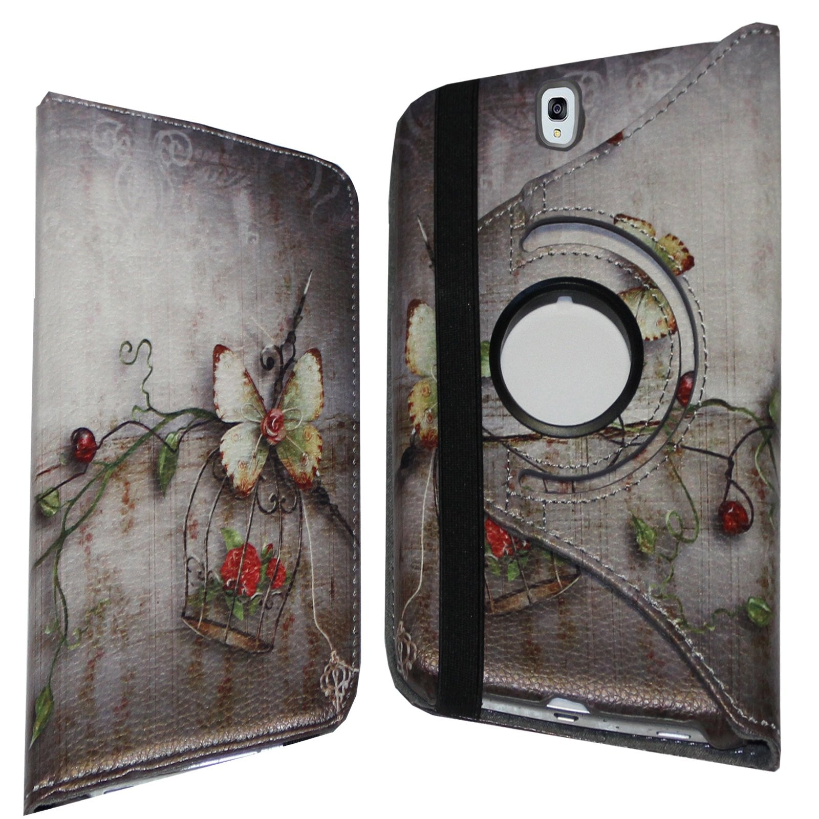 Galaxy Tab S3 9.7 Case   Jytrend (R) Rotating Stand Cover For Samsung Galaxy Tab S3 9.7 Inch Sm T820 Sm T825 Sm T827 Sm T820N Sm T825N Sm T827V Sm T820Nzkaxar Sm T827Vzkavzw (Butterfly)