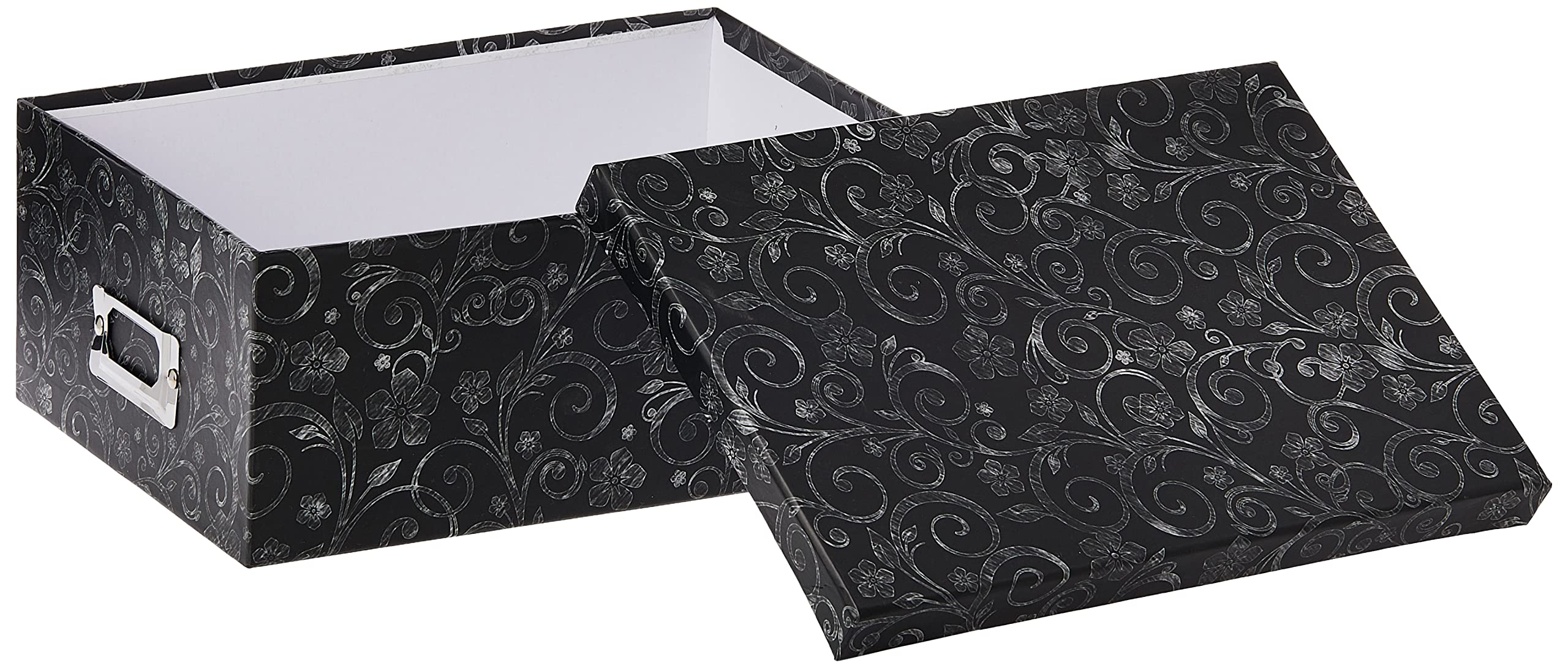 Pioneer Photo Albums B-1Bw/Chlkf Chalkboard Floral Design Photo Storage Box