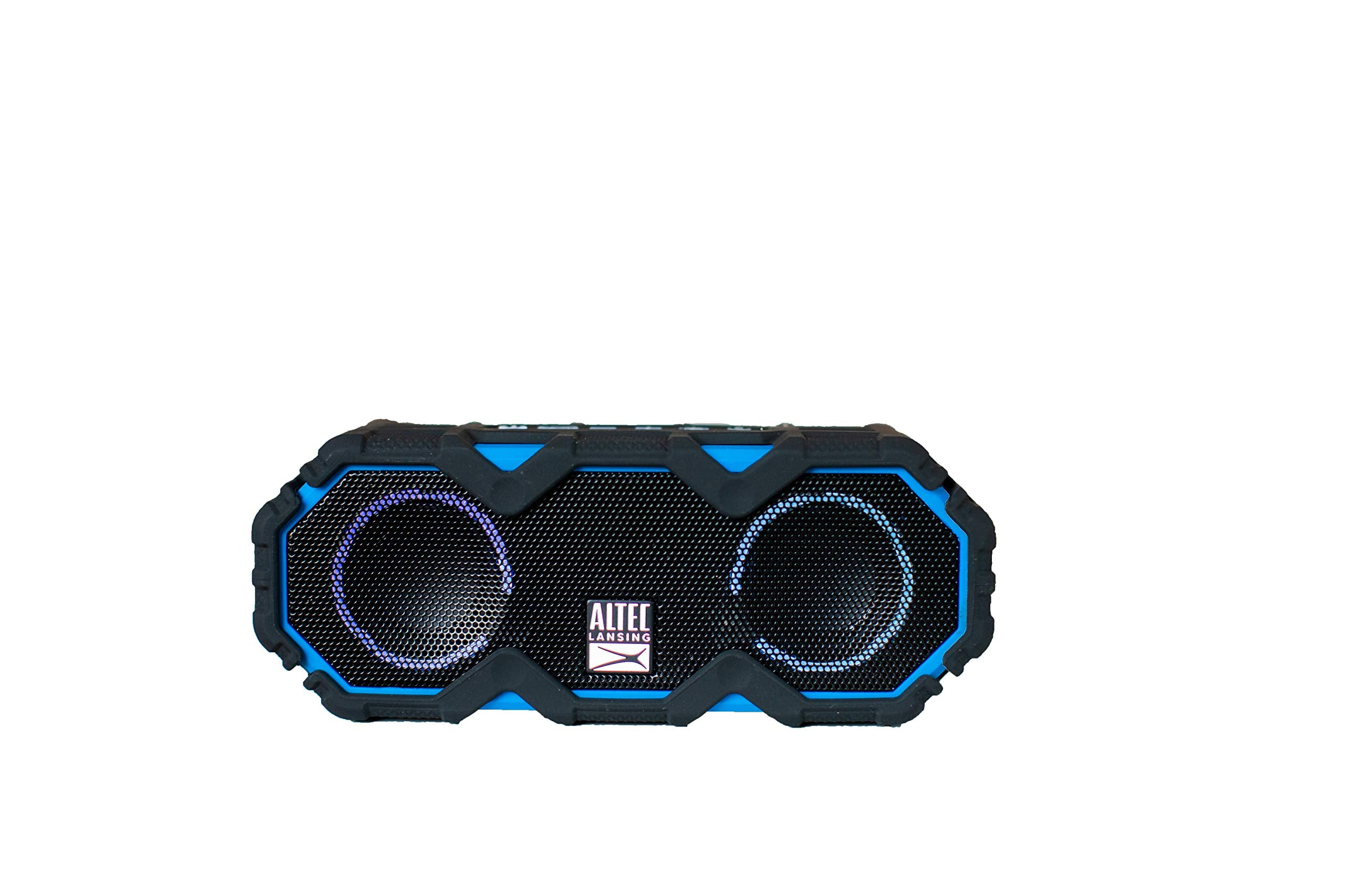Altec Lansing Lifejacket Mini   Waterproof Bluetooth Speaker With Lights, Portable Wireless Speaker For Pool, Beach, Hiking, Spo