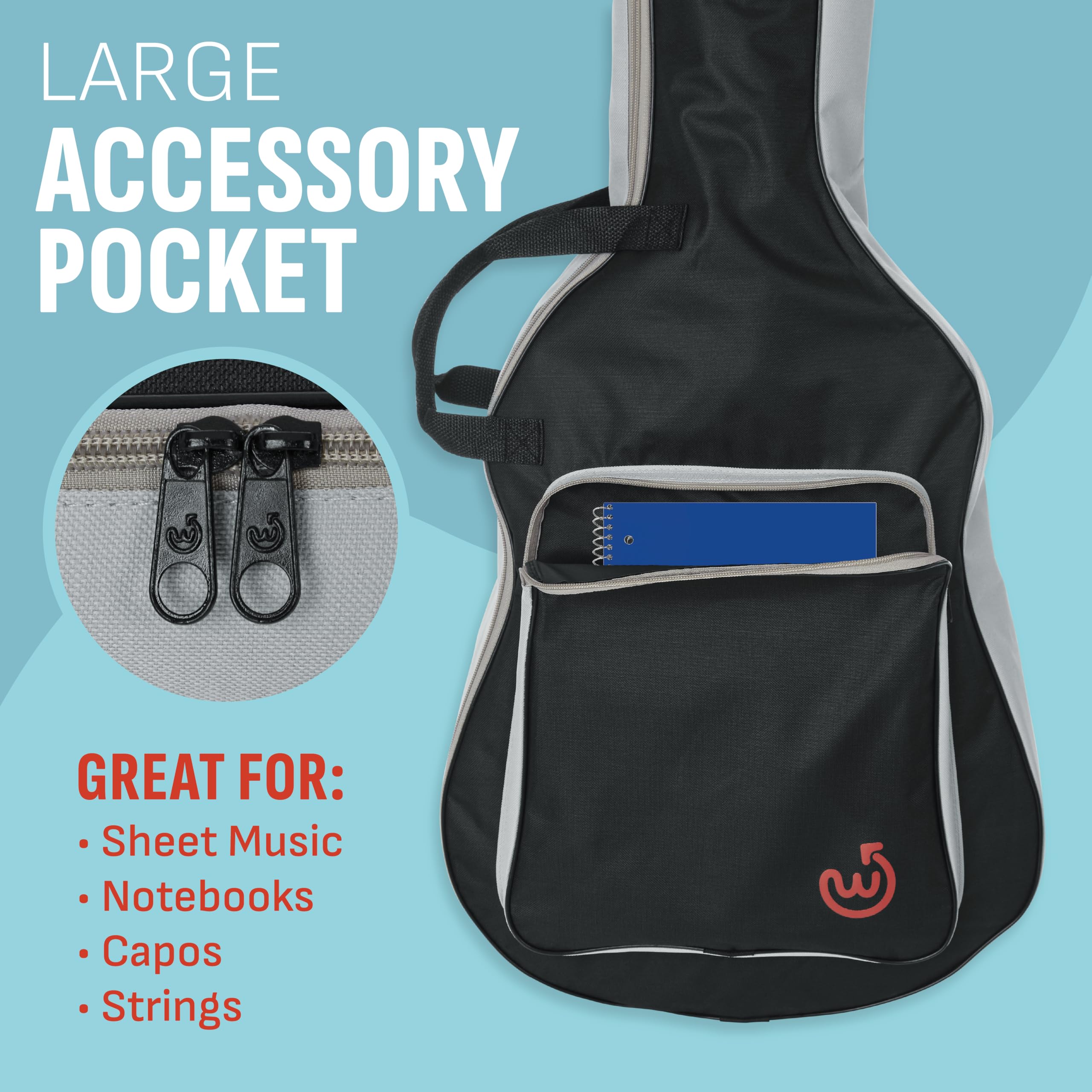 Wayfinder By Gator Cases Lightweight Electric Guitar Gig Bag With Large Accessory Pocket And Adjustable Backpack Straps; (Wf-Gb-