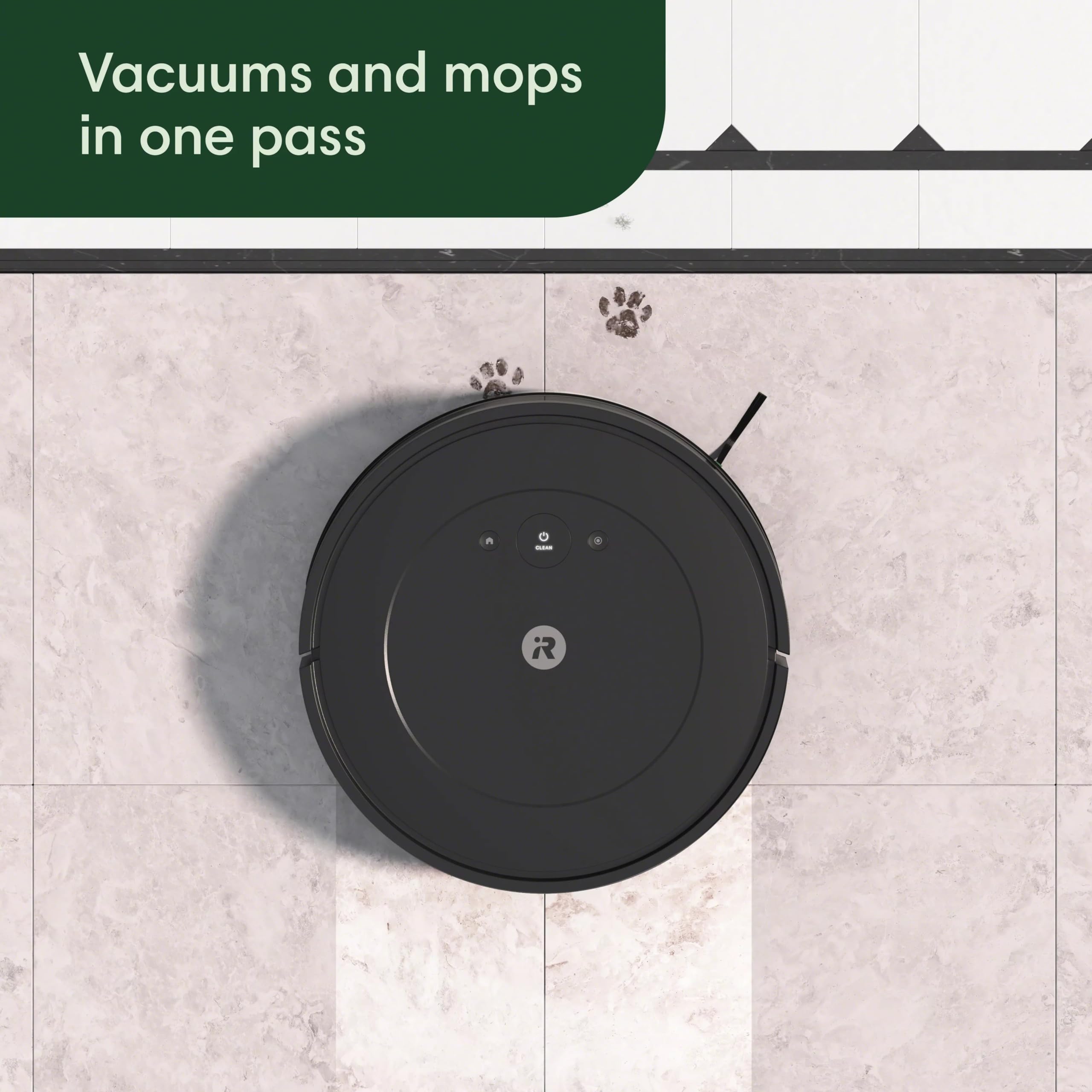 Irobot Roomba Essential Robot Vacuum And Mop Combo (Y0140)   Vacuums And Mops, Easy To Use, Power Lifting Suction, Multi Surface