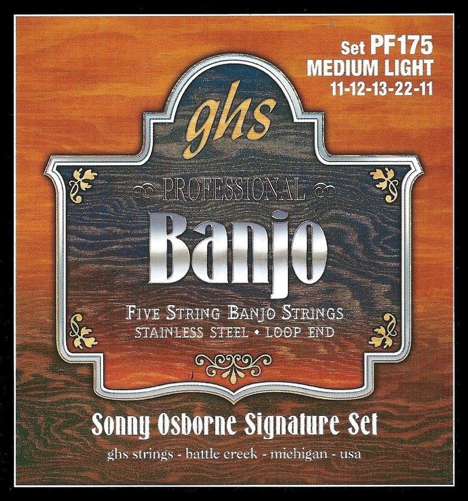 Ghs Strings Strings For Banjo (Ghs Pf 175 Sonny Osb)