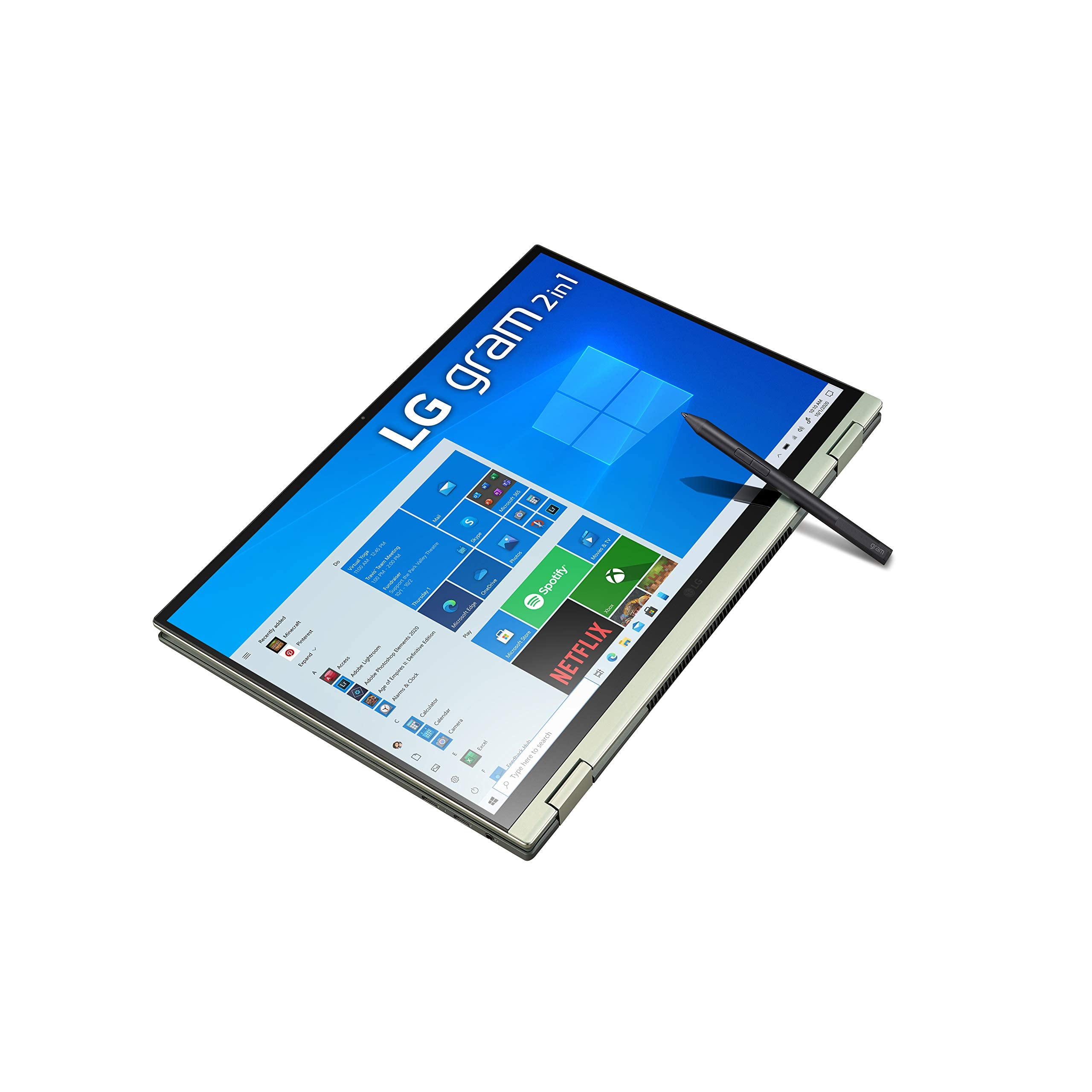 Lg Gram 16T90P 16'' Wqxga (2560 X 1600) 2 In 1 Lightweight Touch Display Laptop, Intel Evo 11Th Gen Core I7 , 16Gb Ram, 512Gb Ss