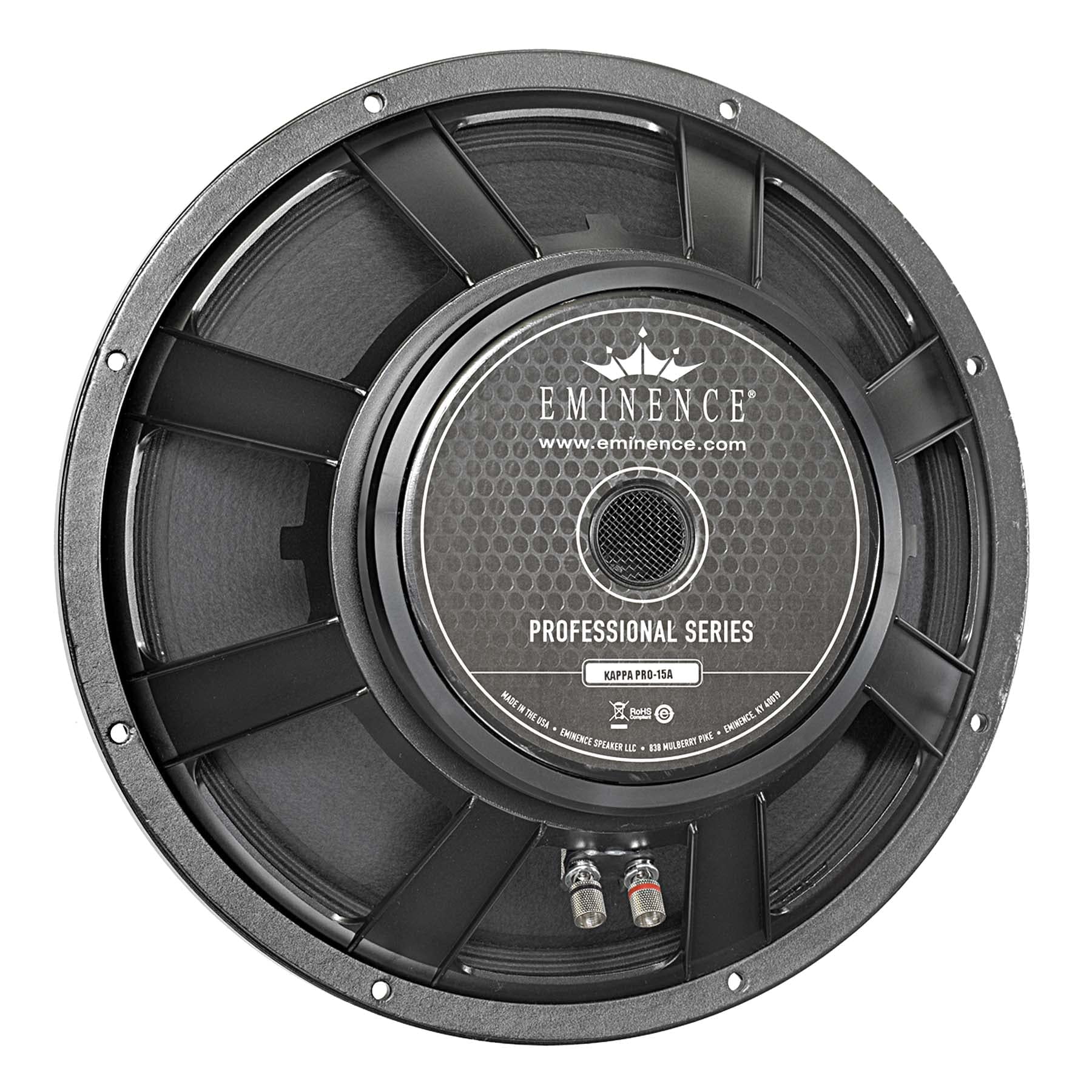 Eminence Professional Series Kappa Pro 15A 15'' Pro Audio Speaker, 500 Watts At 8 Ohms