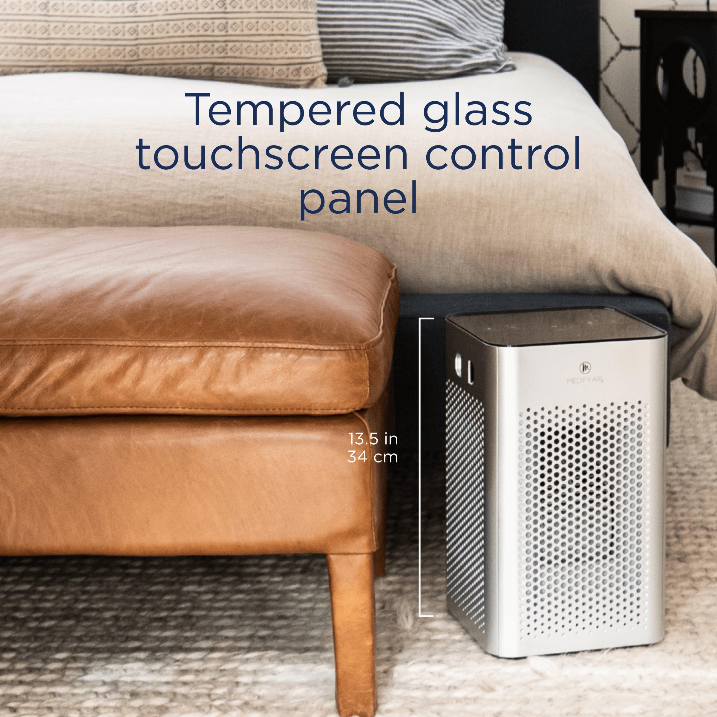 Medify Air Ma 25 Air Purifier With H13 True Hepa Filter | 500 Sq Ft Coverage | For Allergens, Wildfire Smoke, Dust, Odors, Polle