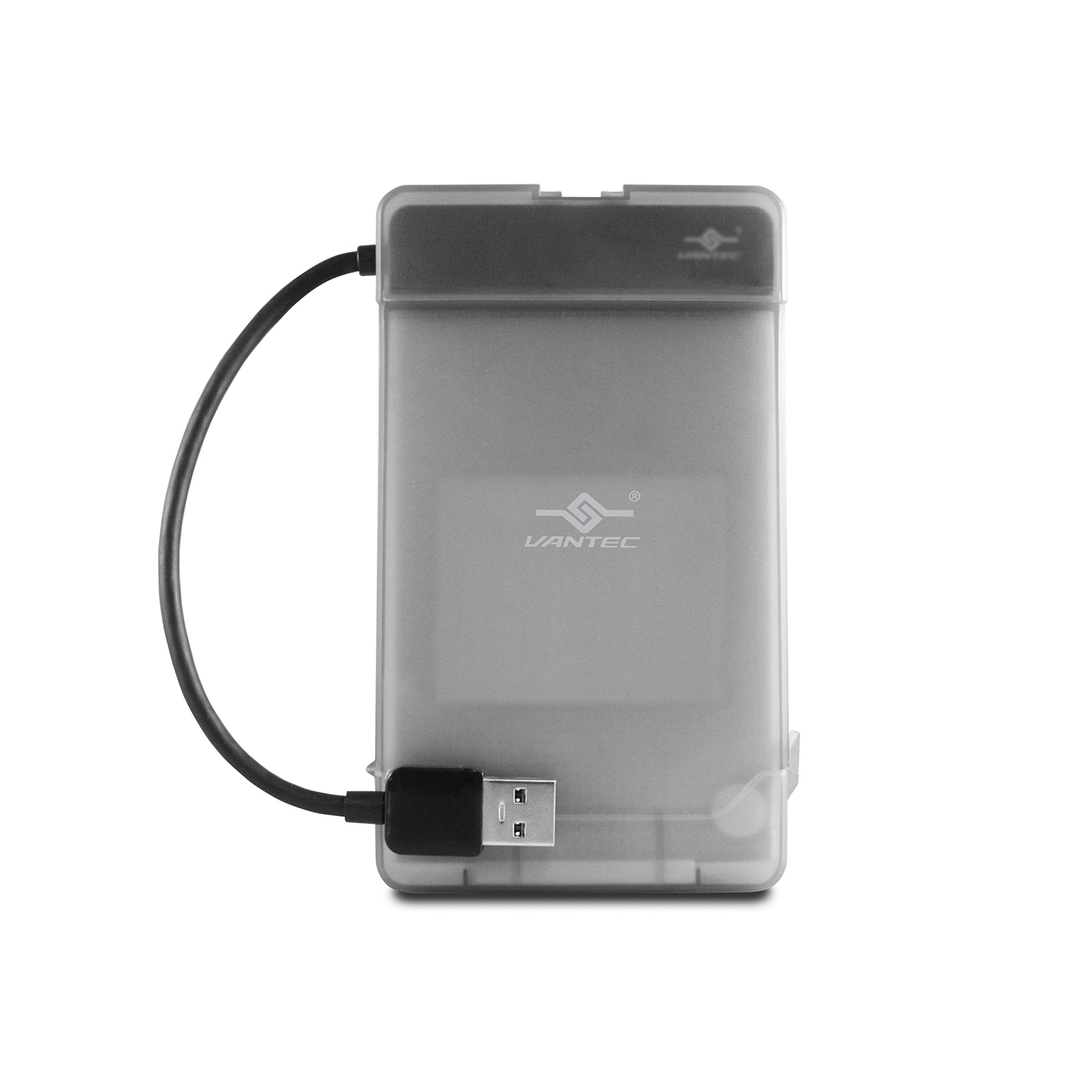 Vantec USB 3.0 to 2.5 SATA HDD Adapter with case (CB-STU3-2PB)