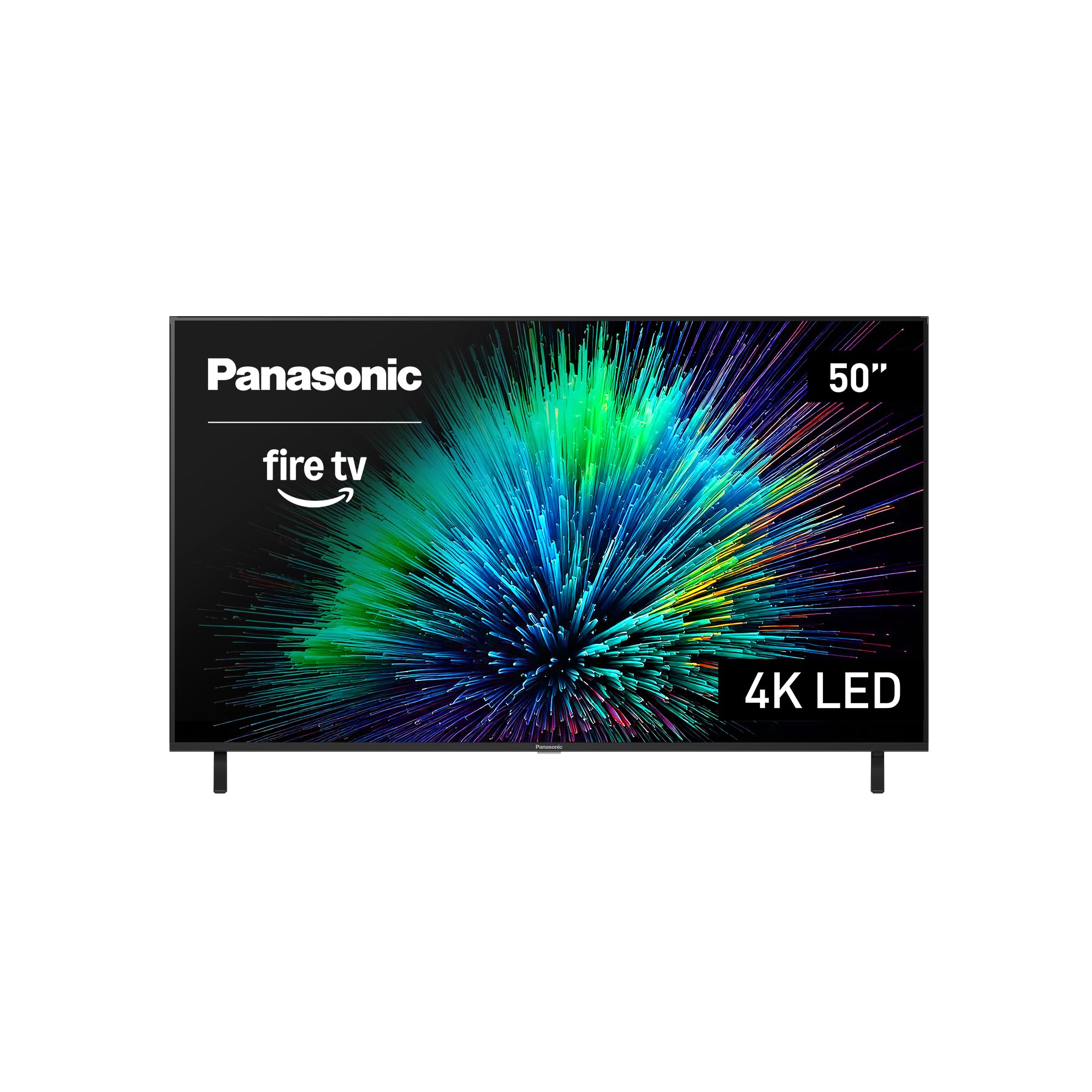 Panasonic W70 Series (2025 Model) 50 LED 4K Ultra HD Smart Fire TV, Press & Ask Alexa, Apple AirPlay, HDR10+, HDMI 2.1, and Blue
