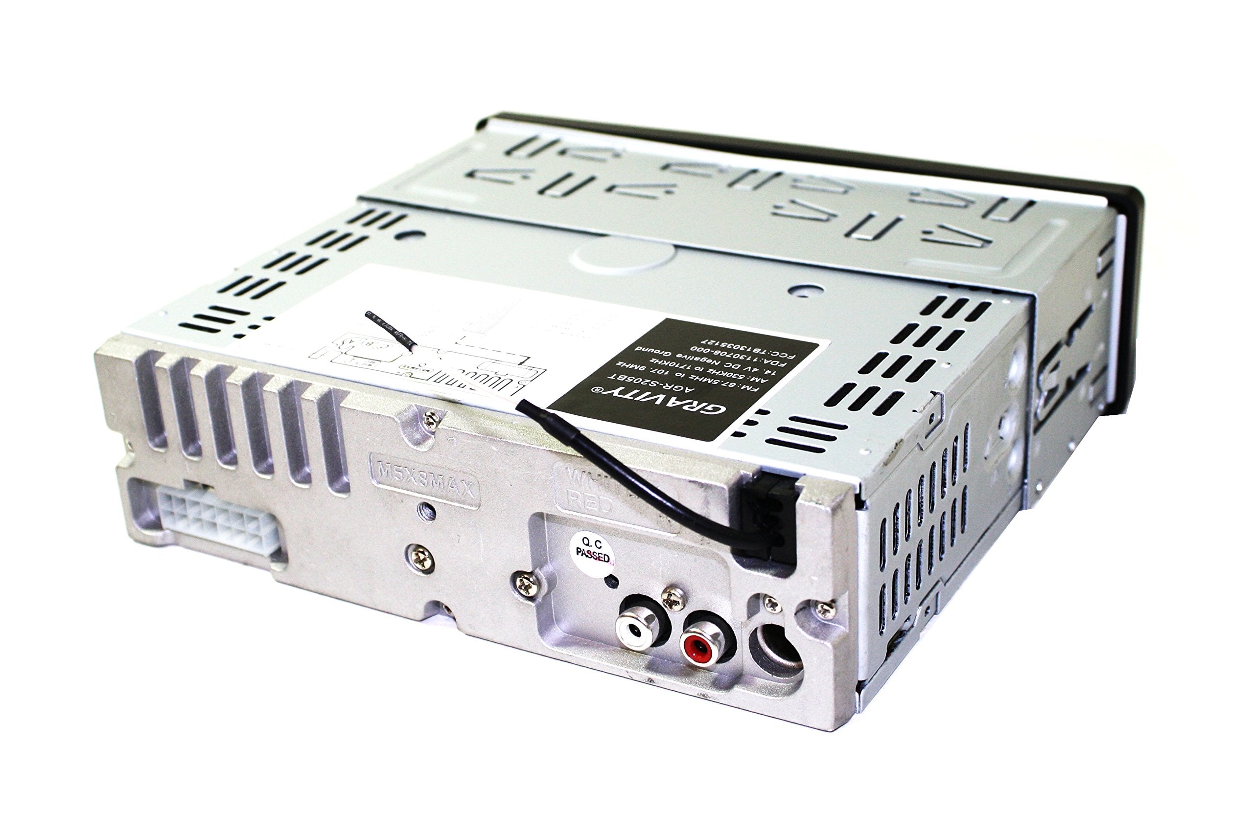 Gravity Agr S205Bt Car Entertainment System Cd Receiver Built In Bluetooth/Sd/Usb/Front Aux Mp3 Disc Playable