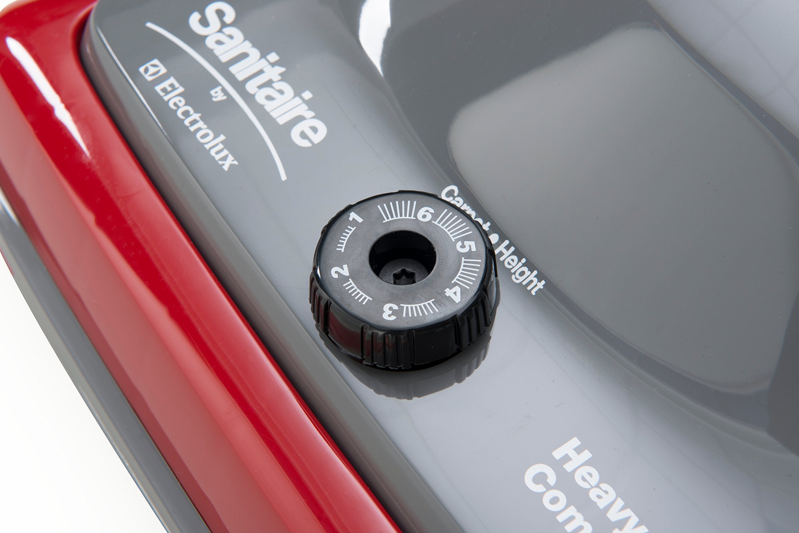 Sanitaire Euksc679J Commercial Shake Out Bag Upright Vacuum Cleaner With 5 Amp Motor, 12'' Cleaning Path,Red