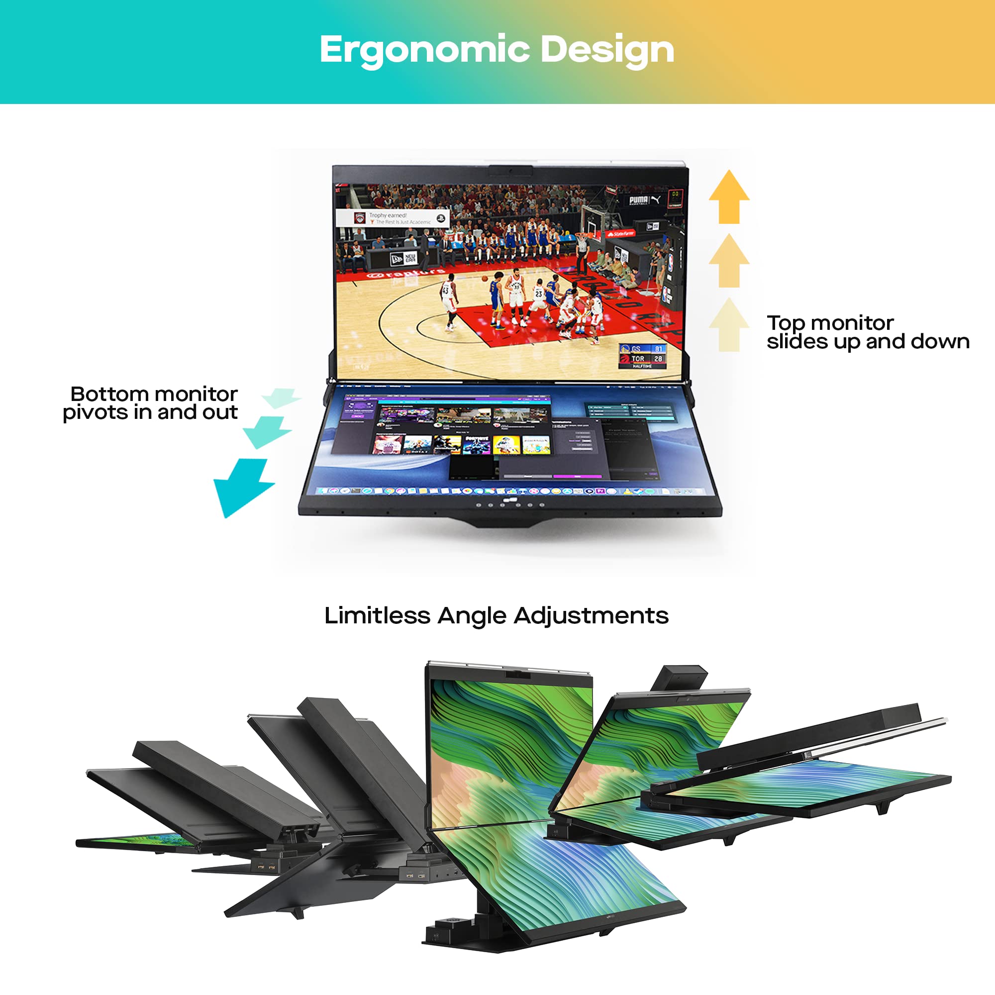 Mobile Pixels Geminos Lcd