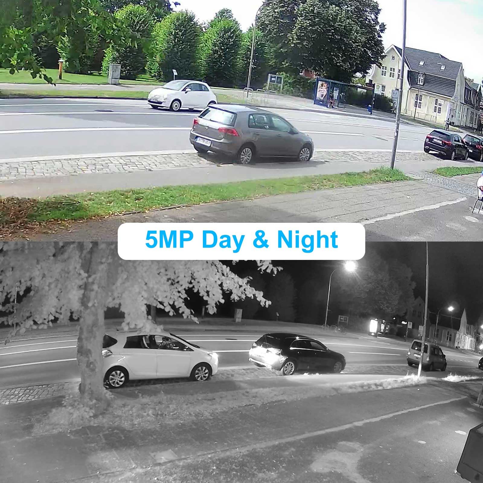 Anpviz 5Mp Analog Cctv Camera, Hd 4 In 1(Tvi/Ahd/Cvi/Cvbs), 4X Manual Focus/Zoom Analog Camera 2.8 12Mm Varifocal Lens, Ir Leds