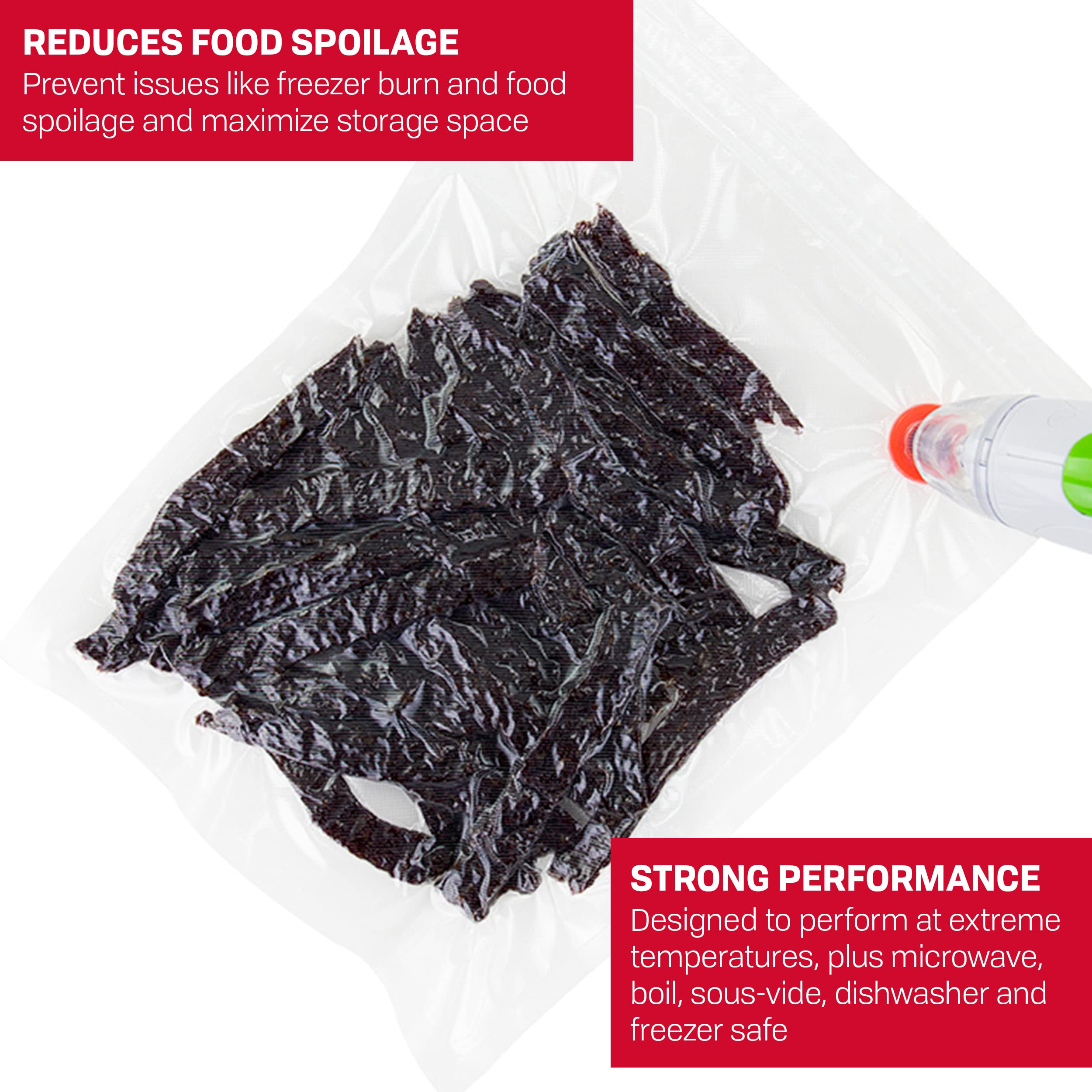 Nesco Vs 11Hb, Handheld Vacuum Sealer Bags, Large, 24 Pack