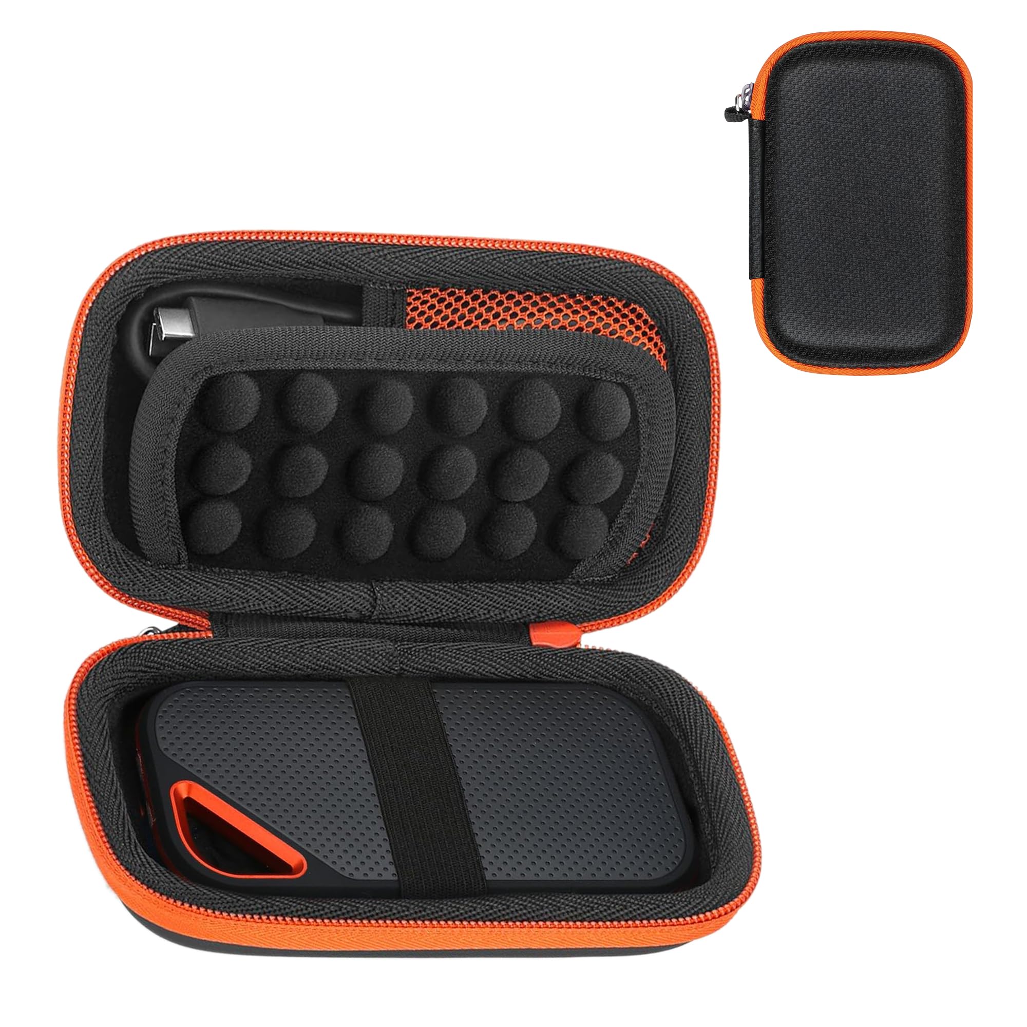 Sounce Protective Travel Case For Sandisk Extreme Pro/Extreme Portable Ssd, Compatible With 500Gb To 2Tb External Drives, Compac