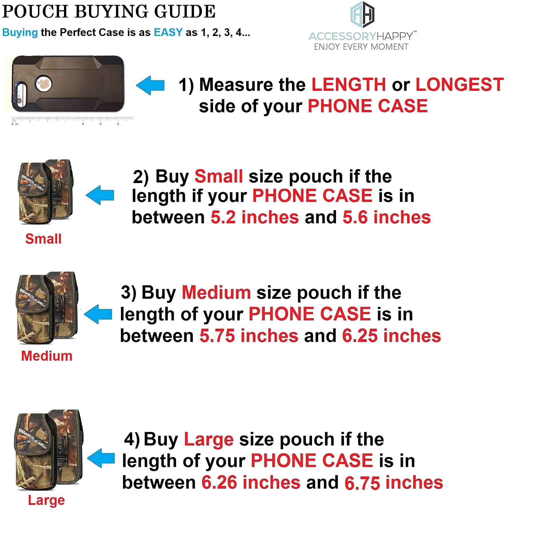 Ah Military Grade Camo Cell Phone Holster Men Cell Phone Belt Holder, Compatible W/ [Iphone Iphone 12 Mini Se 5 5S 5C Samsung J1