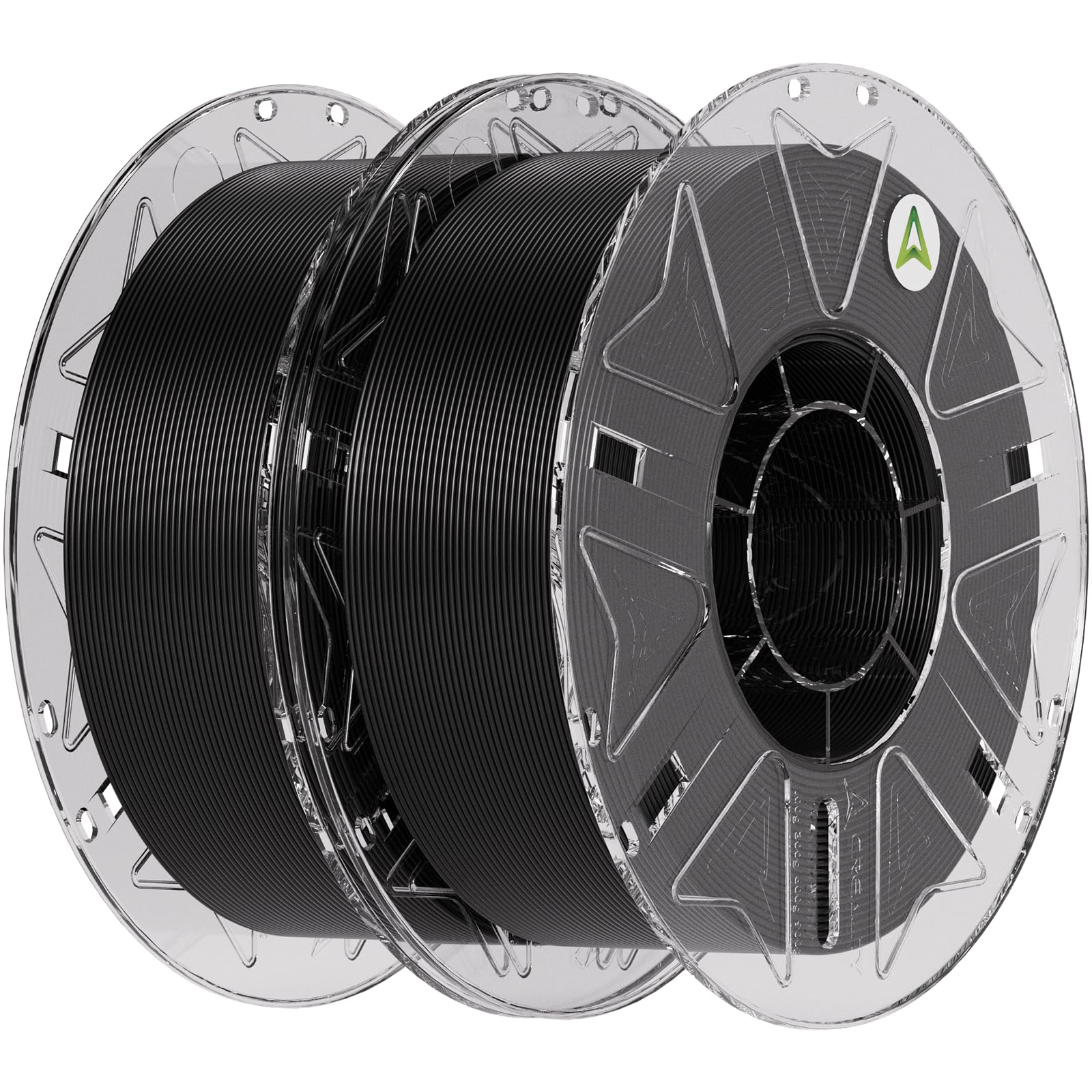 Creality PLA Filament 1.75mm Bundle 2KG, Hyper RFID 3D Printer Filament PLA for High Speed 30-600mm/s, Support CFS, Fits for Mos