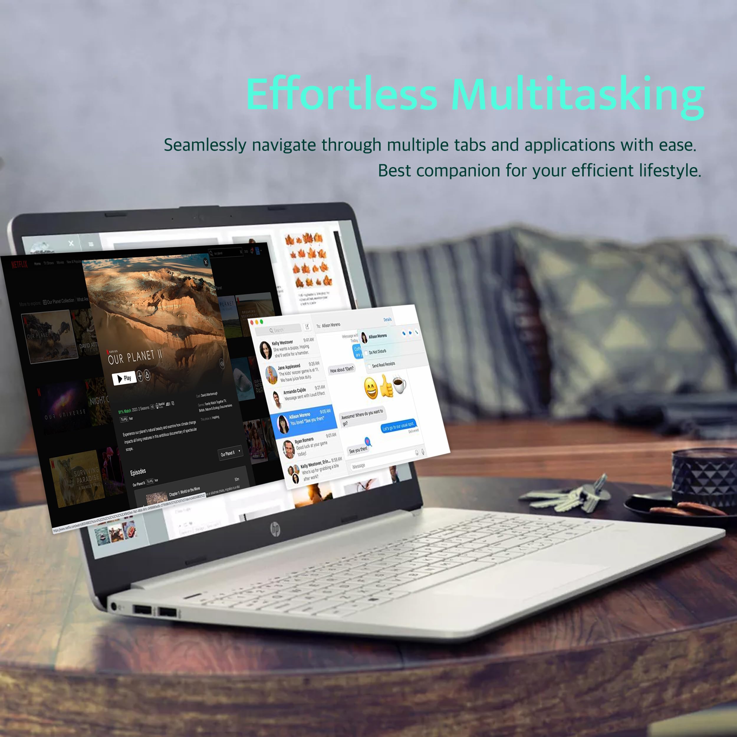 Hp 15.6'' Fhd Laptop, Intel I3-1215U, 32Gb Ddr4 Ram, 1Tb Ssd, Intel Uhd Graphics, Numeric Keypad, Hd Camera, Wifi, Bluetooth, Wi