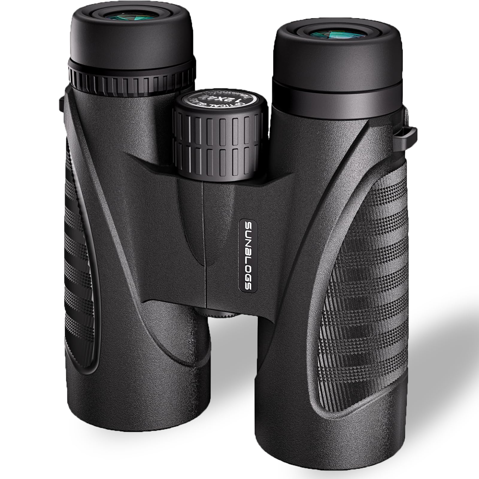 12x42 Binoculars for Adults High Powered, Super Bright BAK4 Prism Waterproof HD Binoculars with Low Light Vision for Bird Watchi