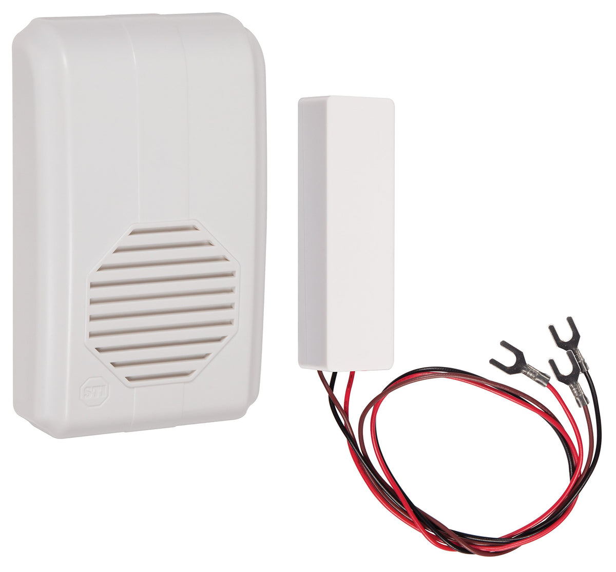 Safety Technology International, Inc. Sti-3300 Wireless Doorbell Extender With Receiver Connects To Existing Hardwired Doorbell,