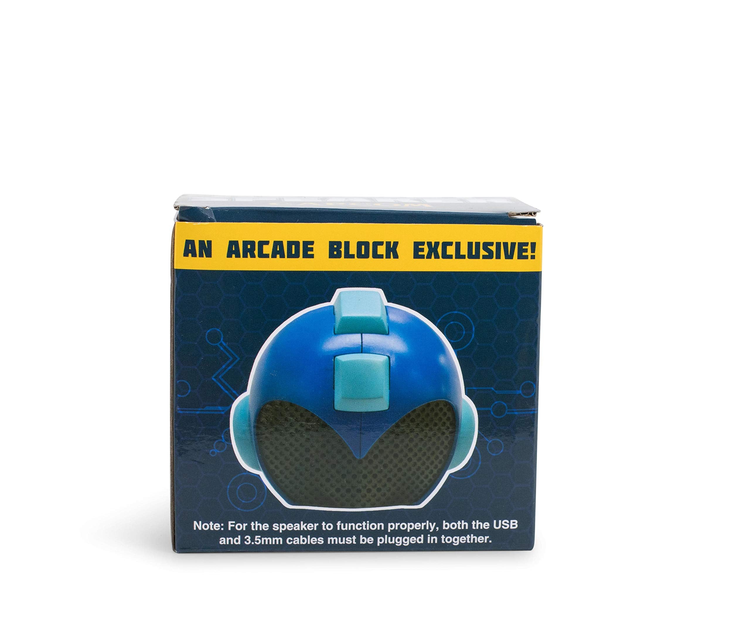 Rockman Mega Man Helmet Themed Usb Powered Wired Multimedia Portable Speaker