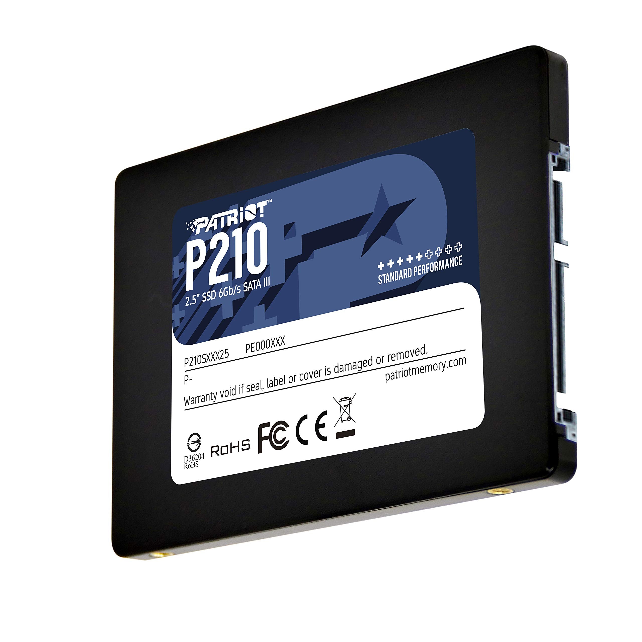Patriot P210 Sata 3 128Gb Ssd 2.5 Inch Internal Solid State Drive   P210S128G25