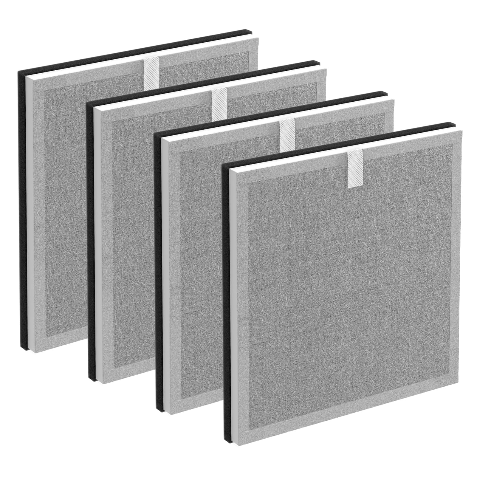 4 Pack 3 In 1 Purezone Replacement Filter, Compatible With Pure Enrichment Purezone Air Purifier, H13 Grade True Hepa Filter, Pa