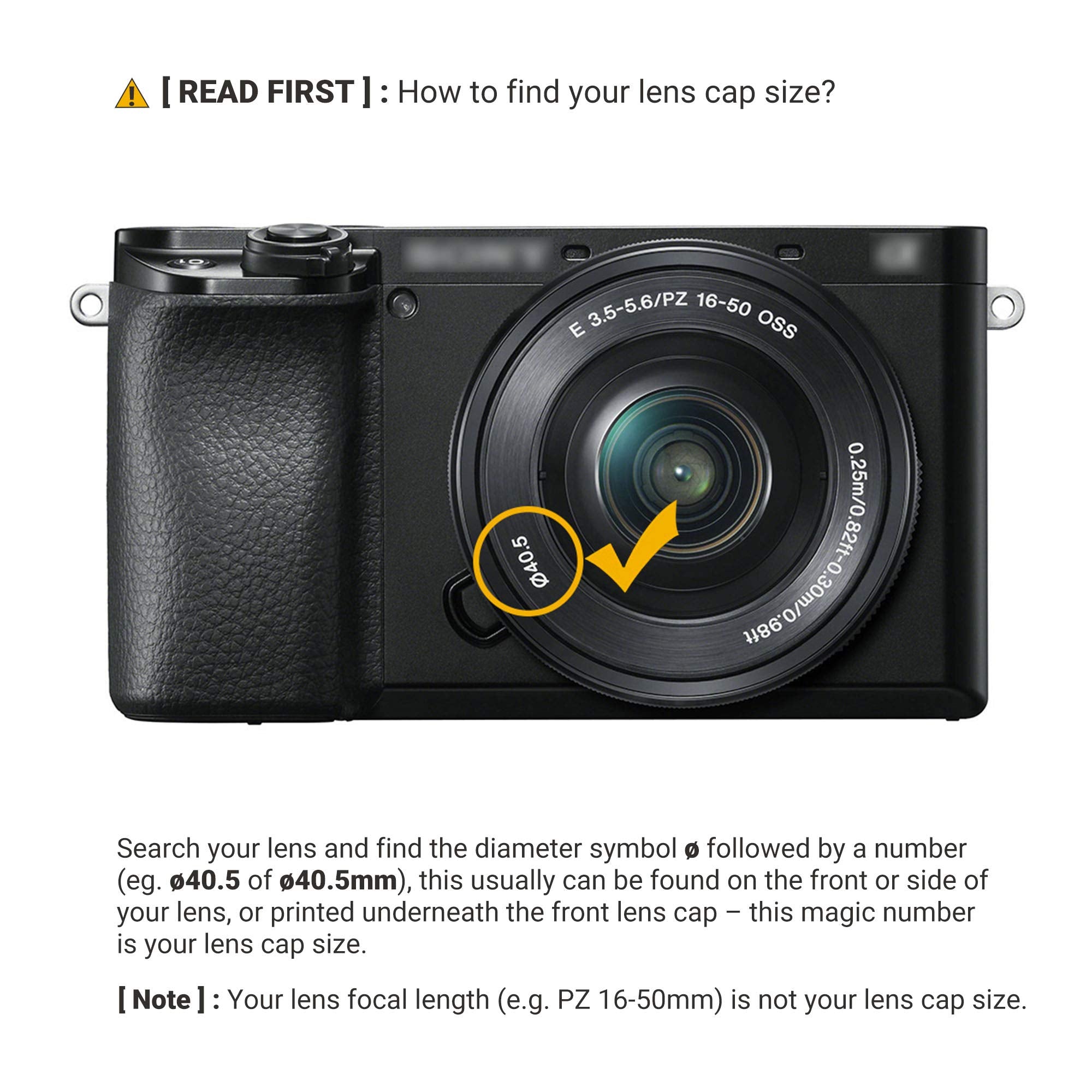 Jjc 2 Pack 40.5Mm Front Lens Cap Cover With Deluxe Cap Keeper For Sony Zv1F Zv 1F Zv E10 Ii Zve10 A6000 A6100 A6300 A6400 A6500