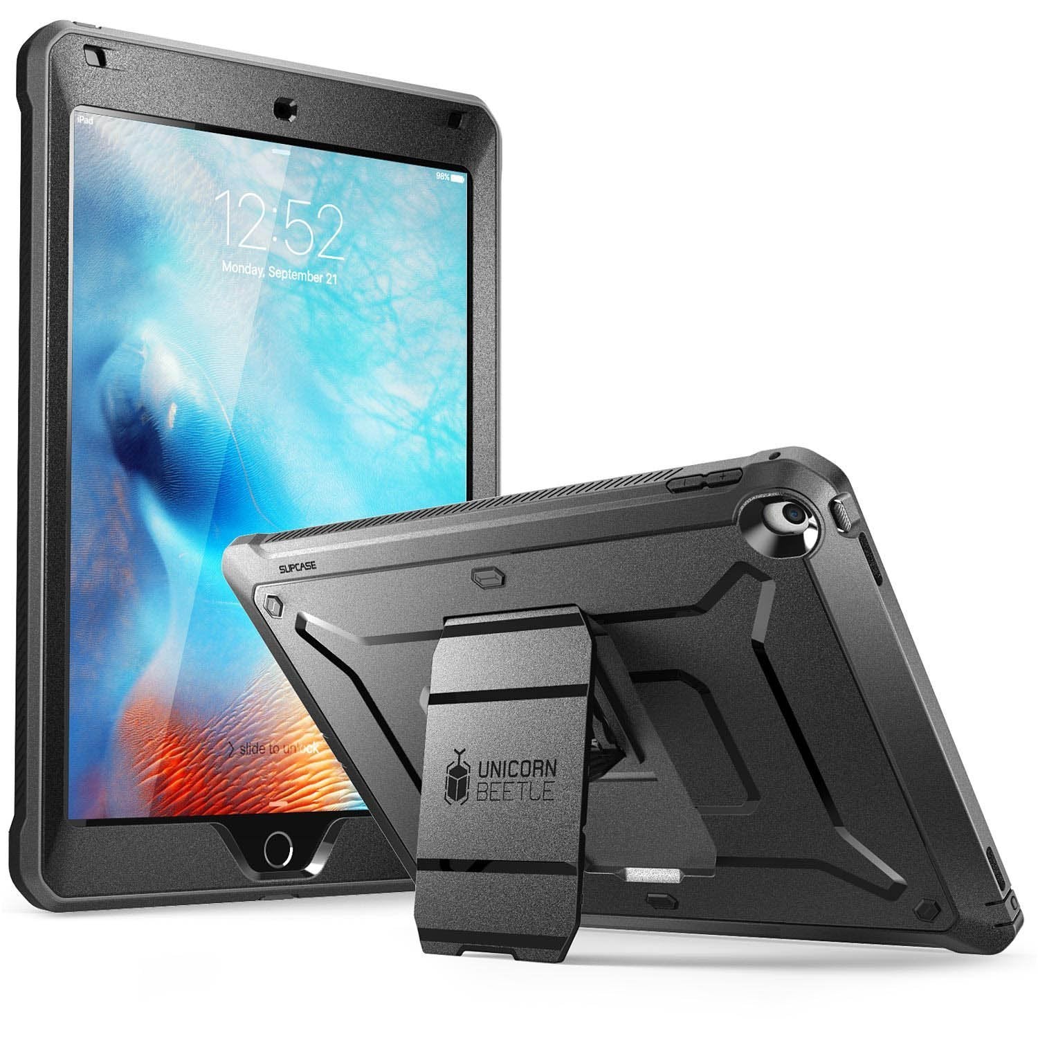 SUPCASE for iPad 9.7 Inch Case 6th/5th Generation (Unicorn Beetle Pro), [Builtin Screen Protector & Stand] Heavy Duty Full Body