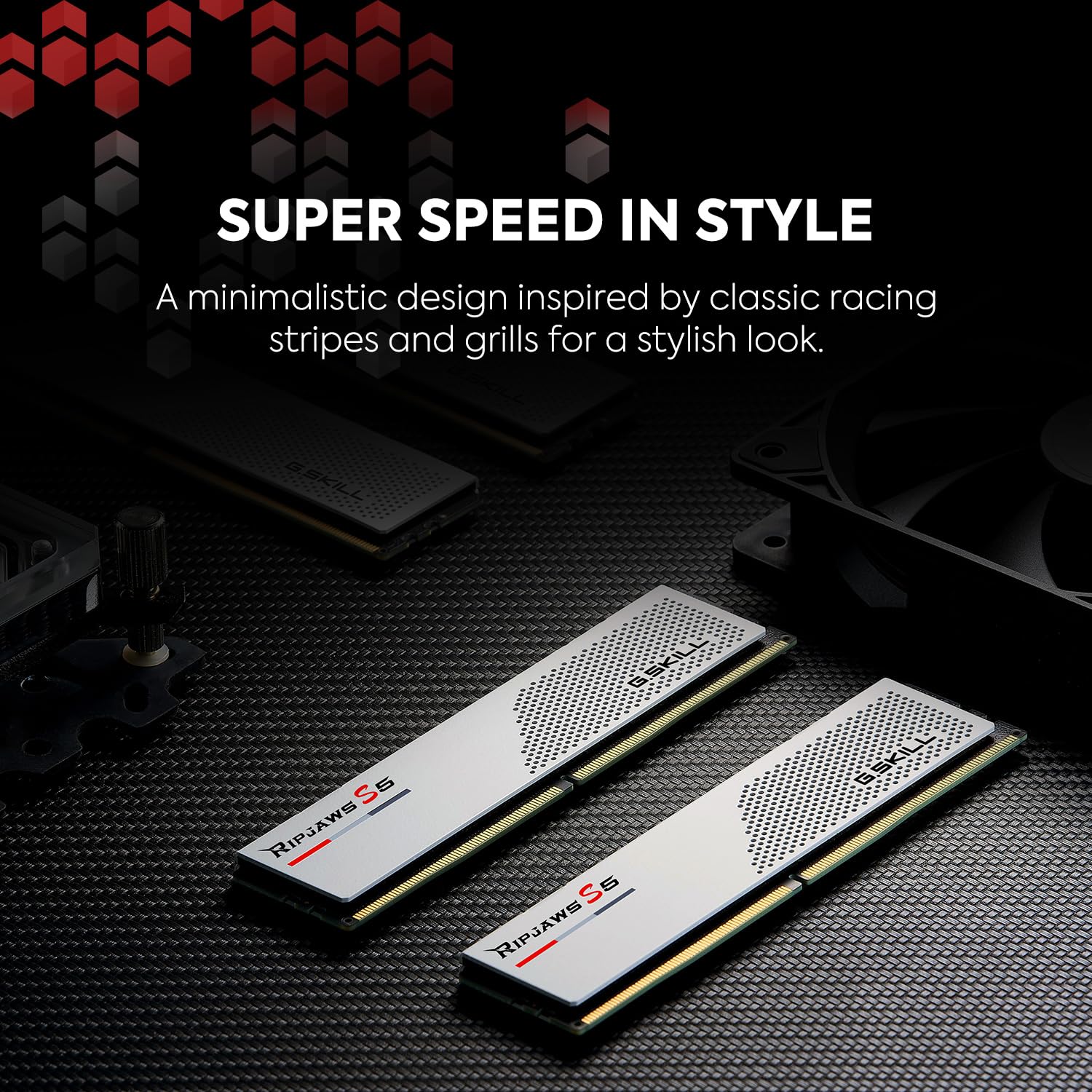 G.Skill Ripjaws S5 Series (Intel Xmp 3.0) Ddr5 Ram 64Gb (2X32Gb) 5600Mt/S Cl36 36 36 89 1.25V Desktop Computer Memory Udimm   Ma