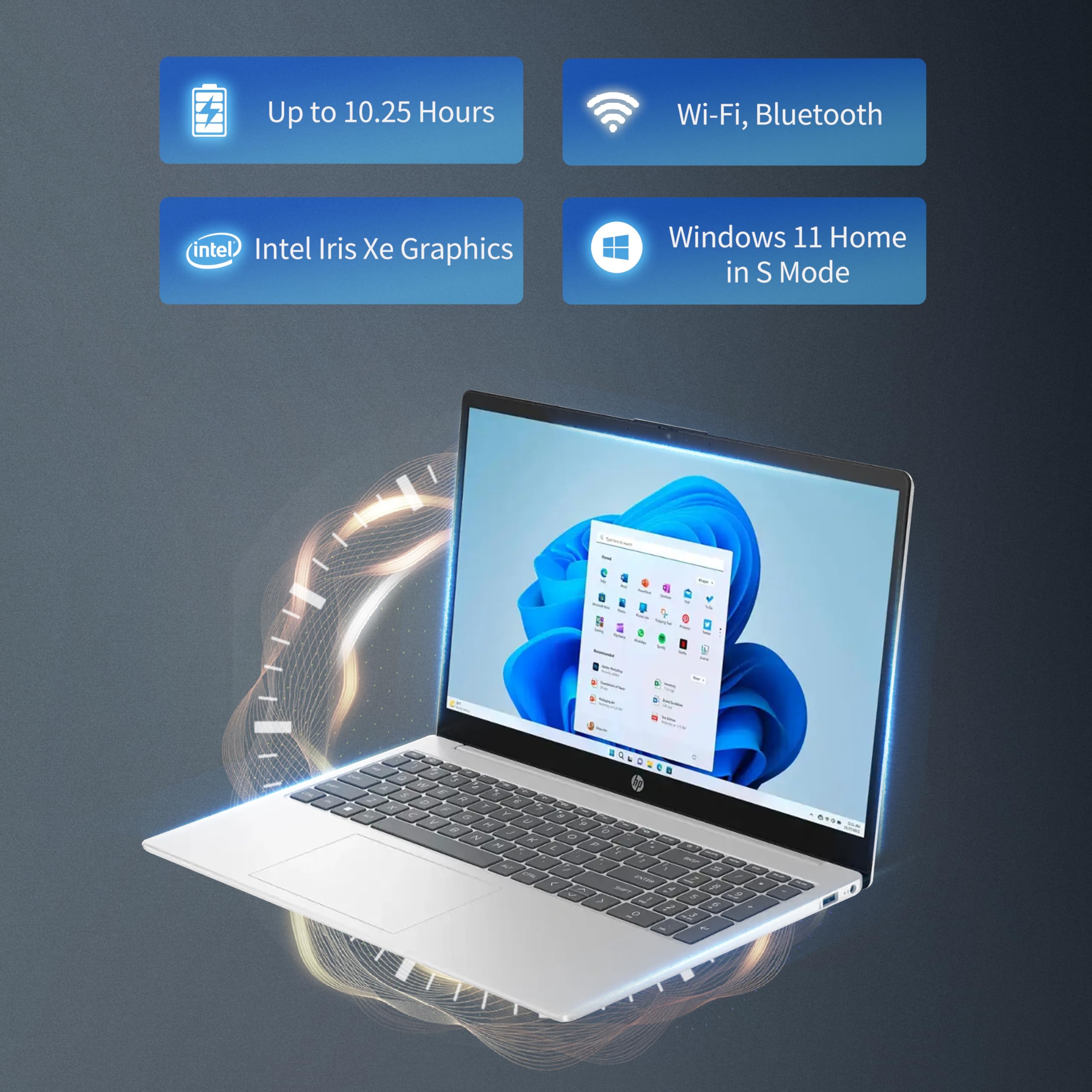 Hp 15.6 Inch Laptop, Intel I5 Processor Up To 4.4 Ghz, 32Gb Ram, 1Tb Ssd, Hd Touch Screen, Intel Iris Xe Graphics, Windows 11 Ho