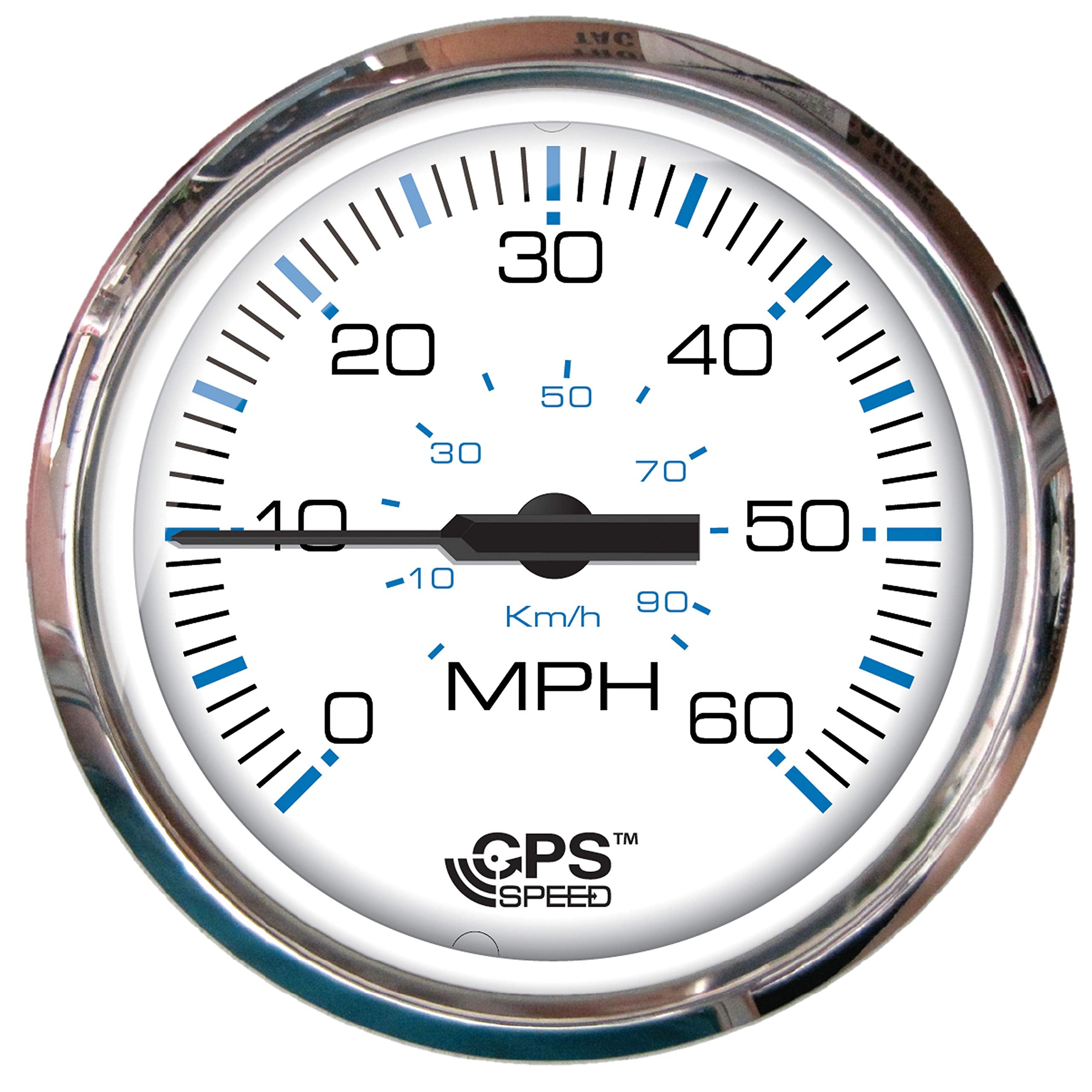 Faria 33839 Gps Speedometer - Chesapeake White, Stainless Steel,WBELEB017QRHYQC