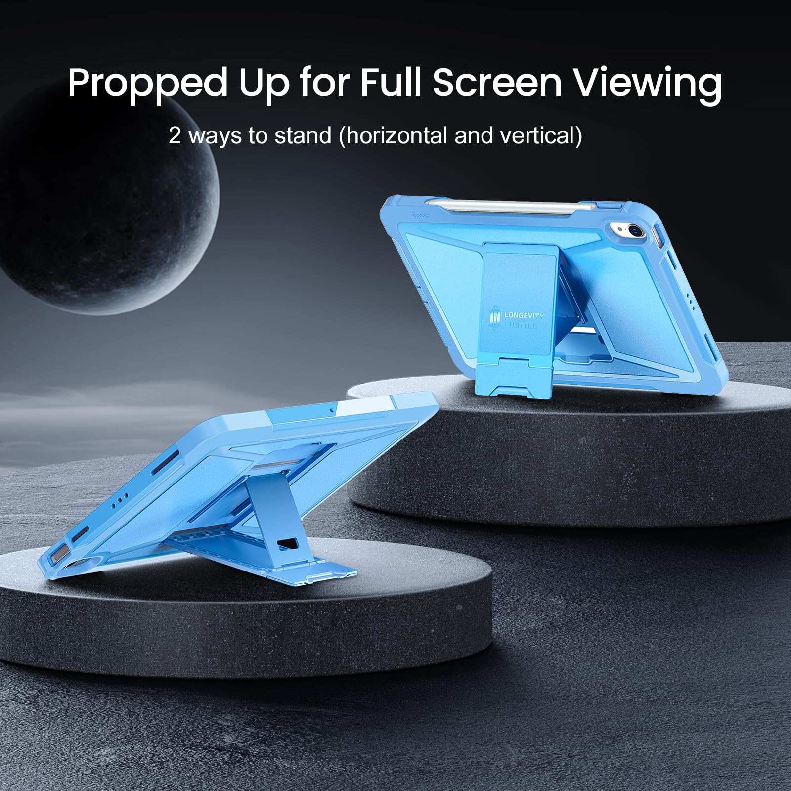 Ztotopcases For Ipad Air 6Th Generation 11 Inch Case M2 2024, Ipad Air 5Th/4Th Gen 10.9 Inch 2022/2020, Ipad Pro 11 2018 1St, Bu