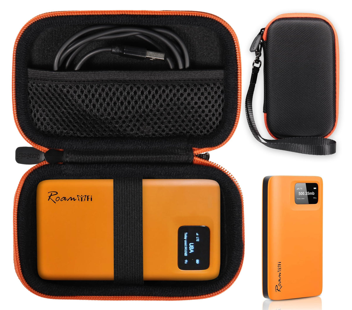 Casesack Travel Case For Roamwifi 4G Lte Wifi Mobile Hotspot Router, Worldwide Wifi Portable High Speed Wifi