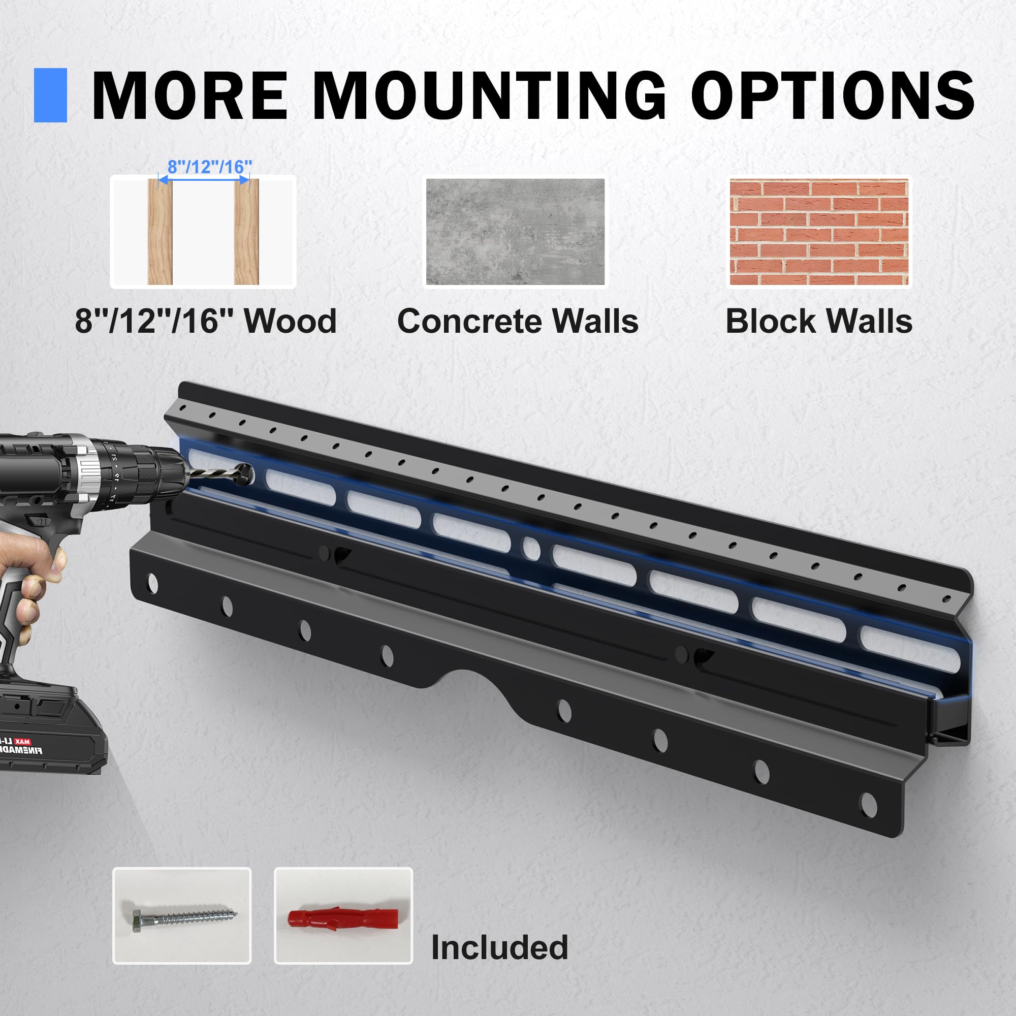 Xinlei No Stud Tv Wall Mount, Drywall Studless Tv Hanger For Most 12 55 Inch Flat Screen Tvs, Holds Up To 100Lbs, No Stud, No Dr
