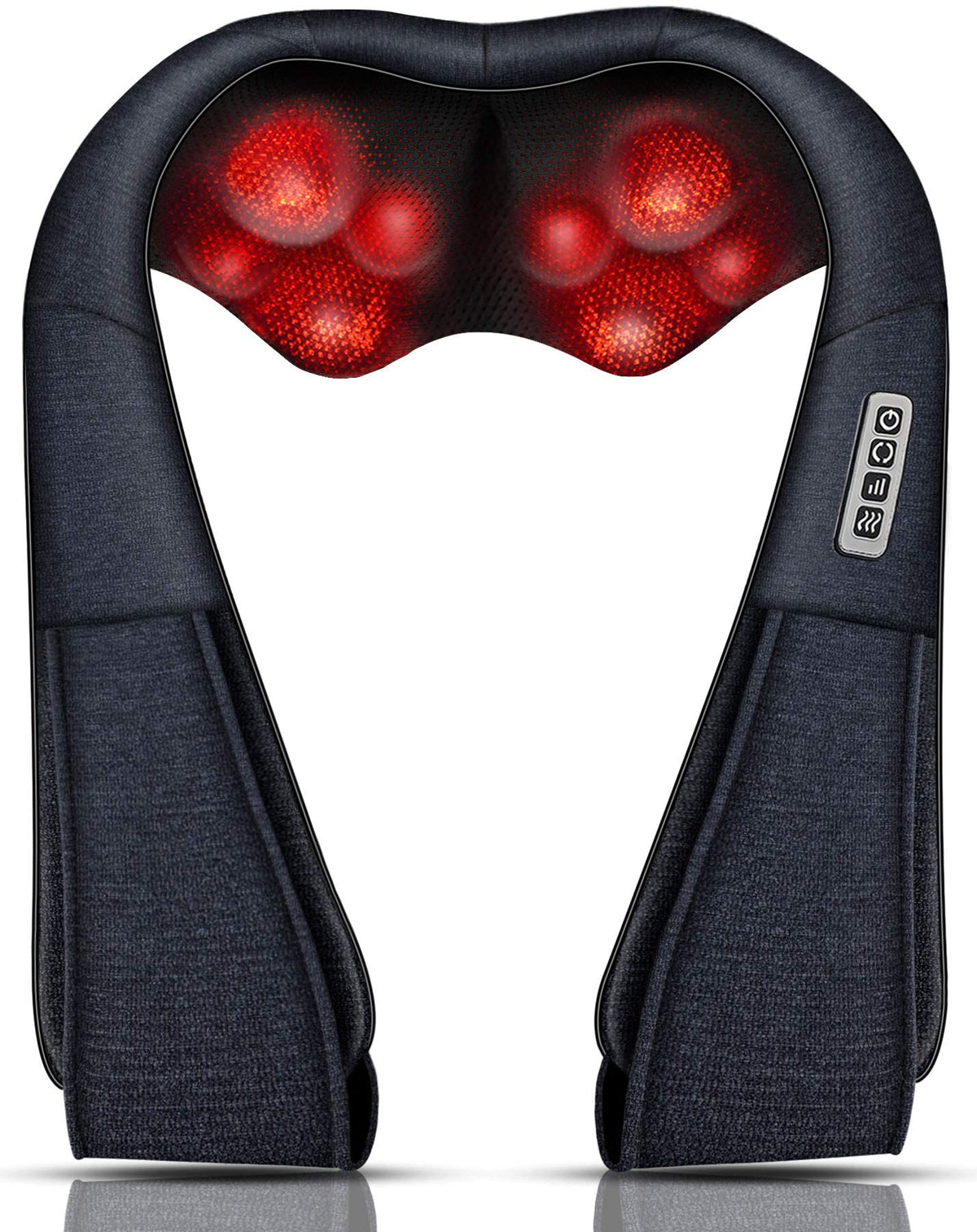 Mo Cuishle Neck Massager, Back Massager With Heat, Shiatsu Shoulder Massager For Neck Pain Back Pain Relief,Massager Neck Gifts 