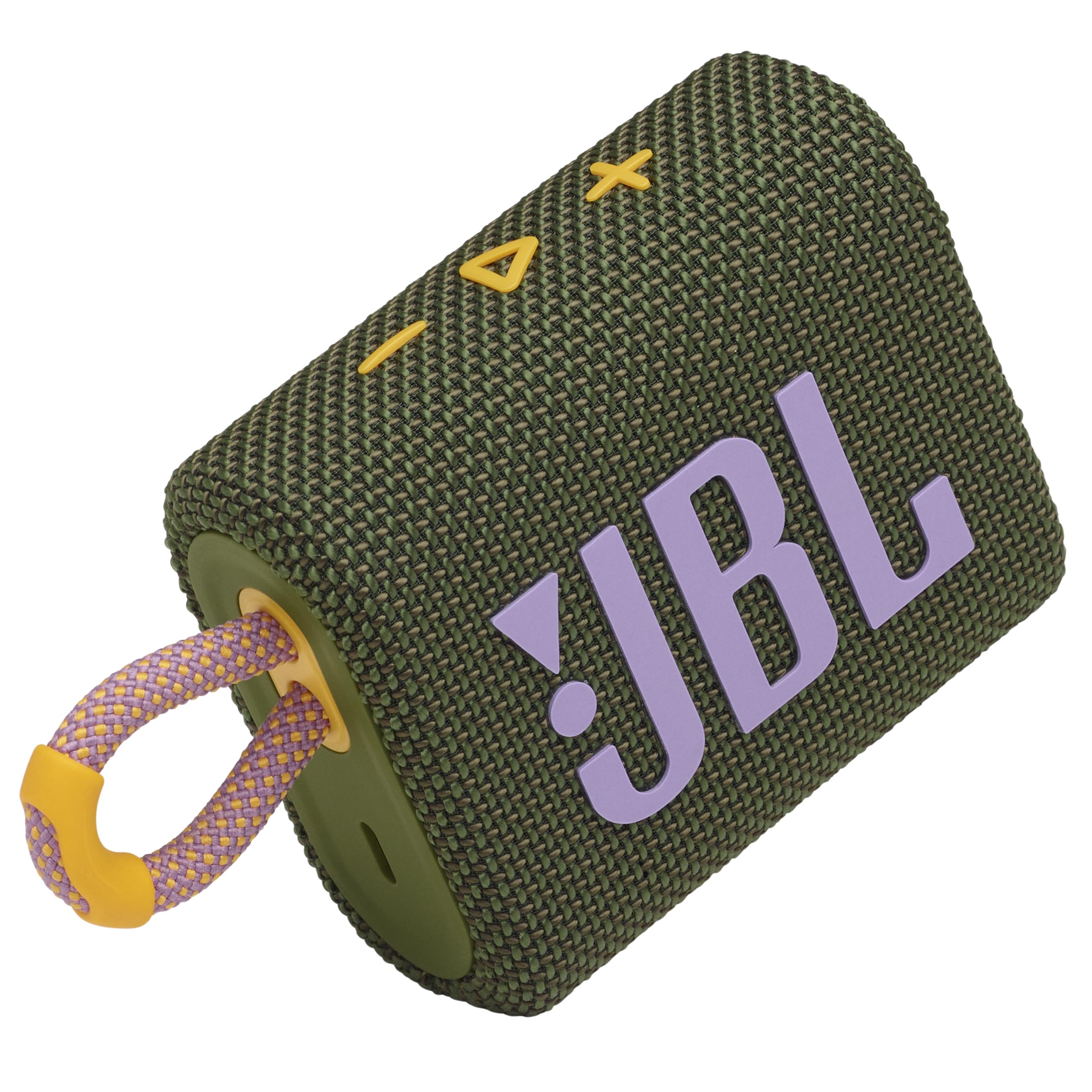 JBL Go 3: Portable Speaker with Bluetooth, Builtin Battery, Waterproof and Dustproof Feature  Green