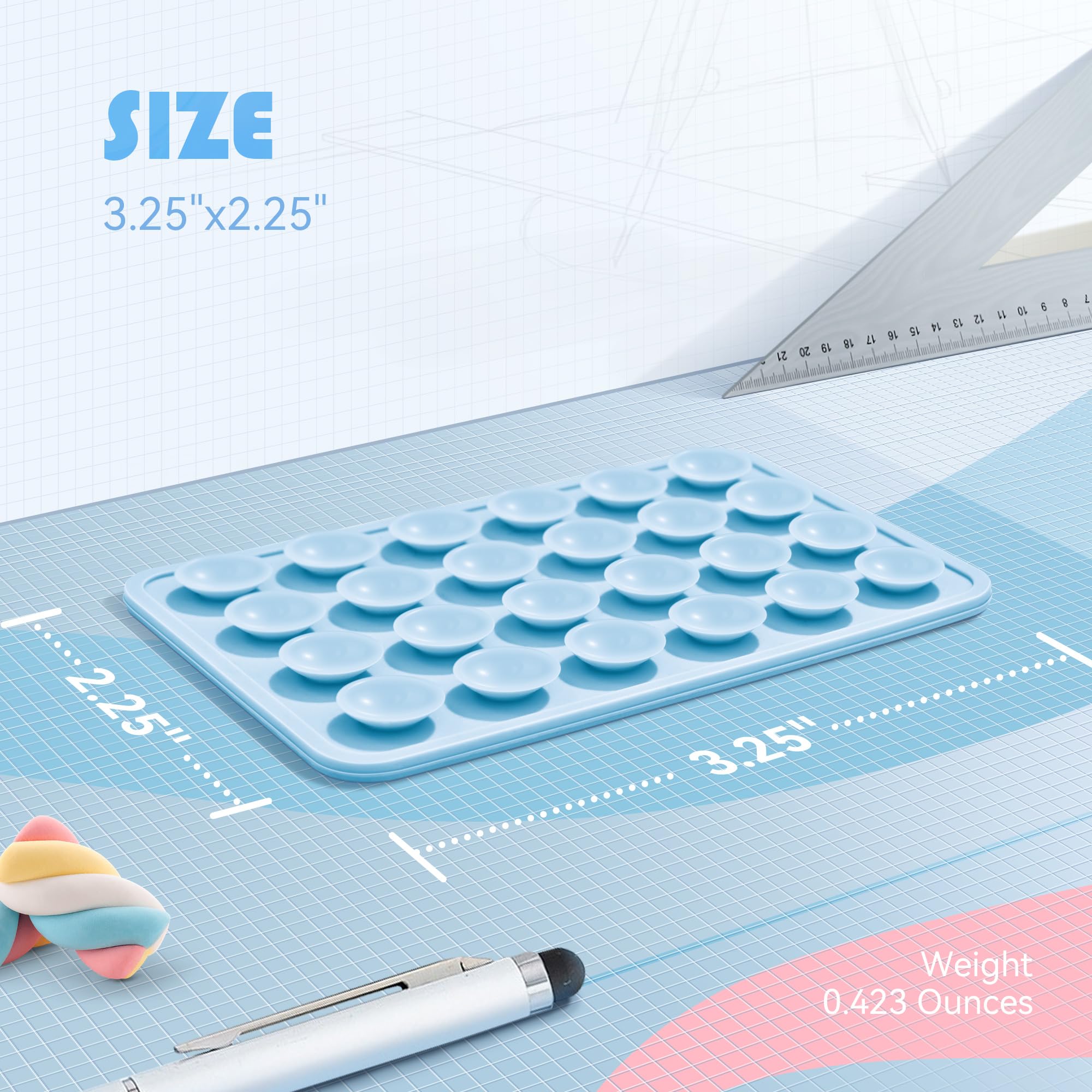 Silicone Phone Sticky Grip, Suction Phone Case Mount For Iphone And Android, Hands Free Sticky Cell Phone Grip, Mobile Fidget Mi