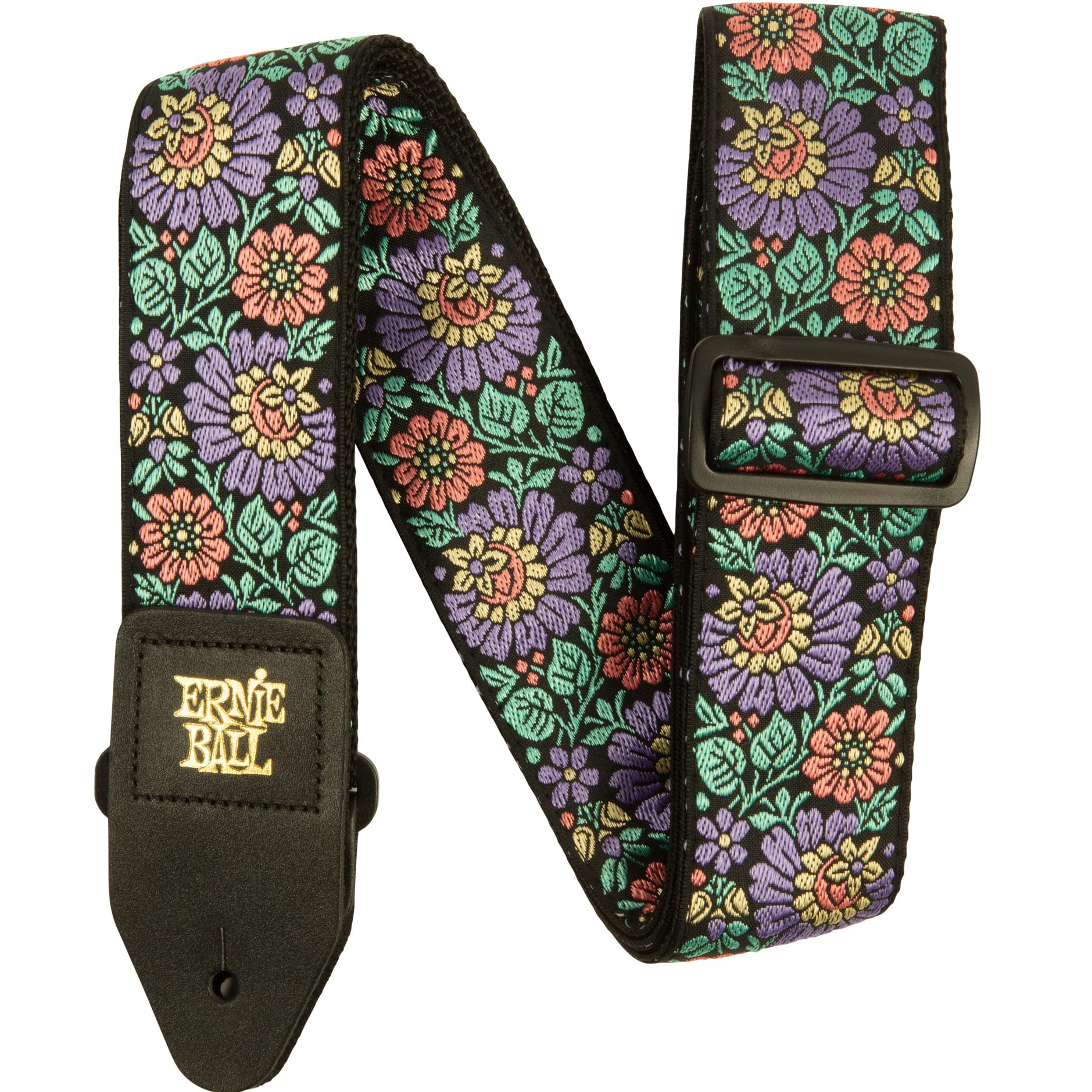 Ernie Ball Evening Bloom Jacquard Strap