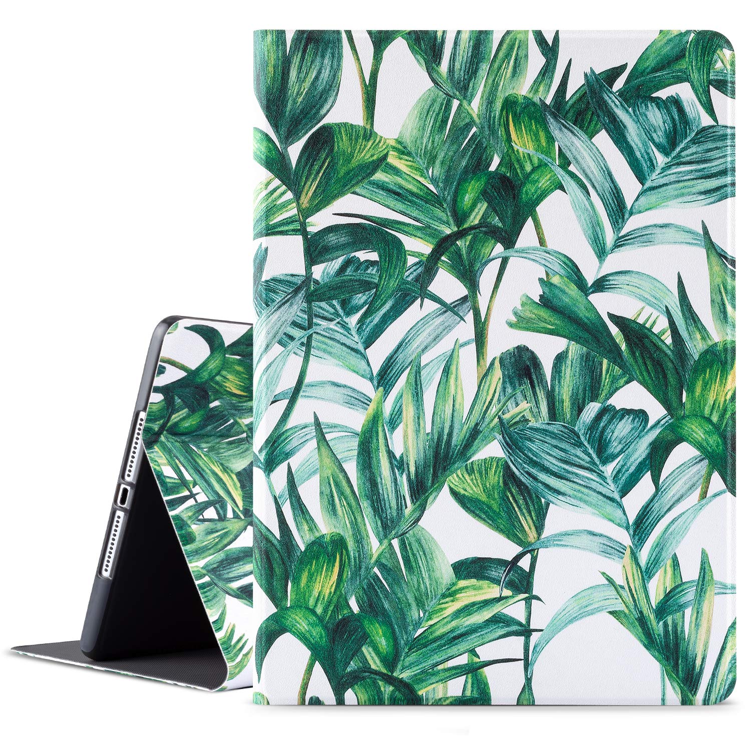 Ipad 9.7 2018/2017 Case, Ipad Air 2, Ipad Air Case, Emogins Premium Bump Drop Resistance Folio Leather Case, Soft Tpu Protective