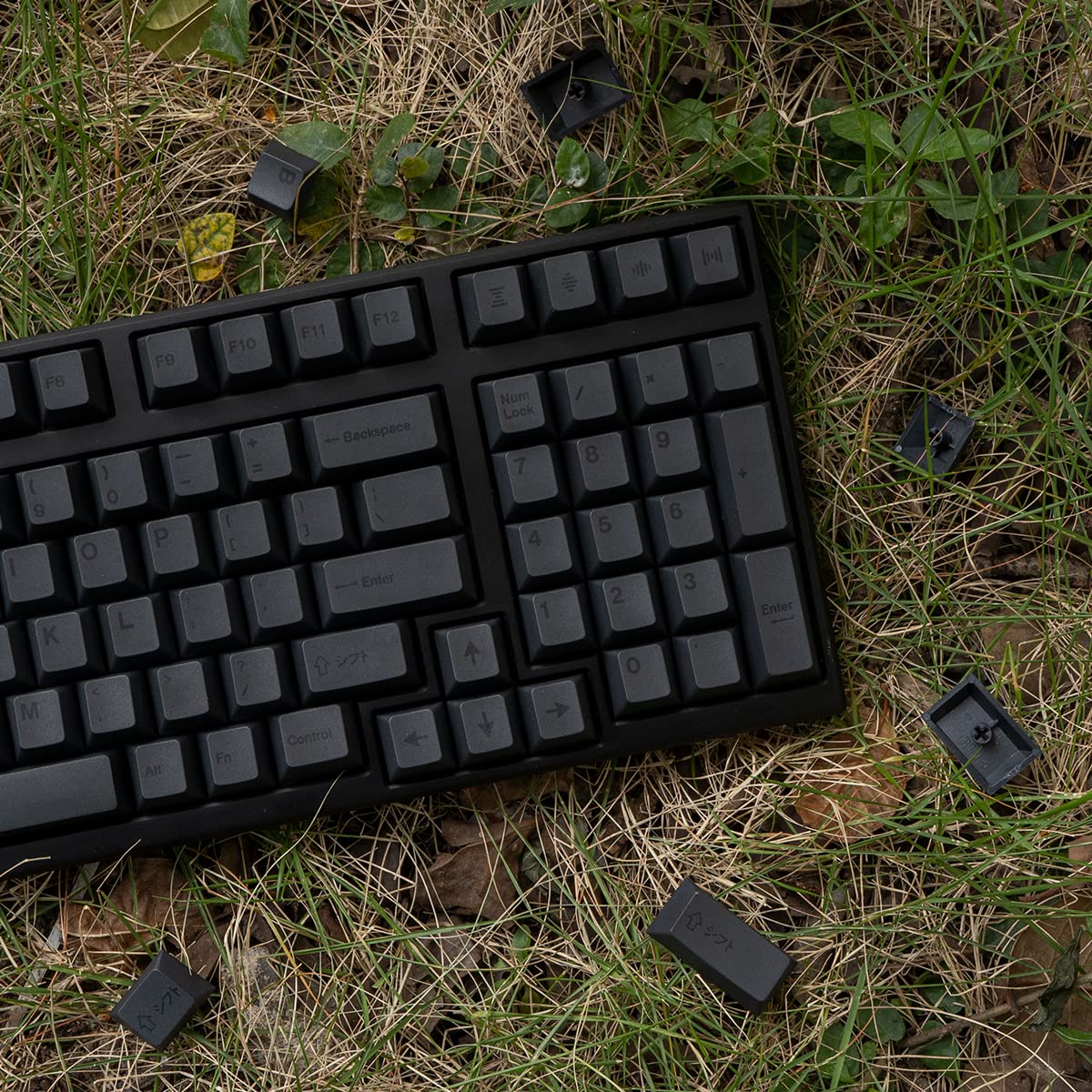 Mintcaps Pbt Gray Keycaps Set 144 Keys Cherry Profile Dye Sub Custom Iso Ansi Keycaps For 61 64 87 104 108 Cherry Mx Switches Me